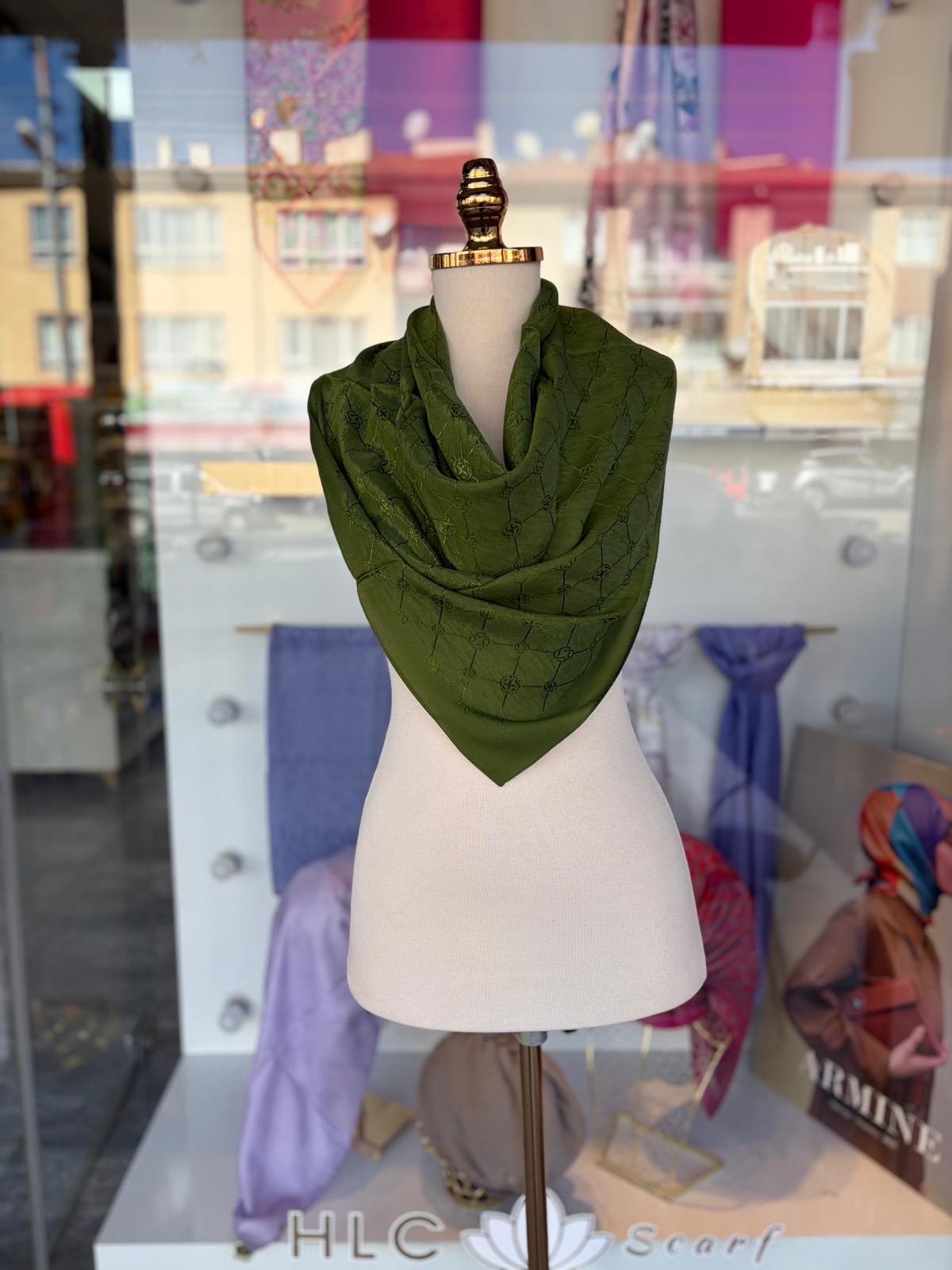 KOZA EŞARP - YEŞİL