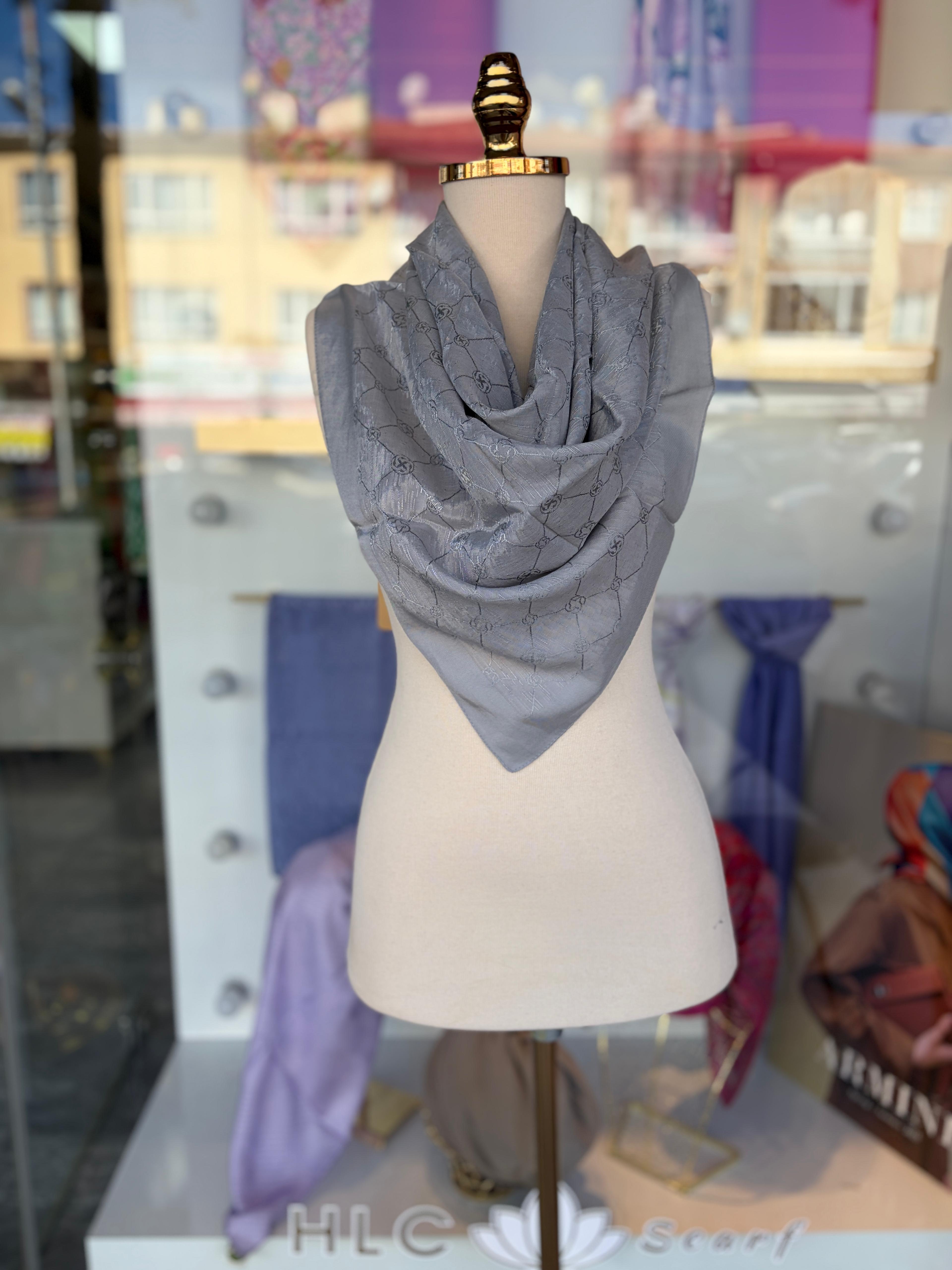 KOZA EŞARP - GÜMÜŞ