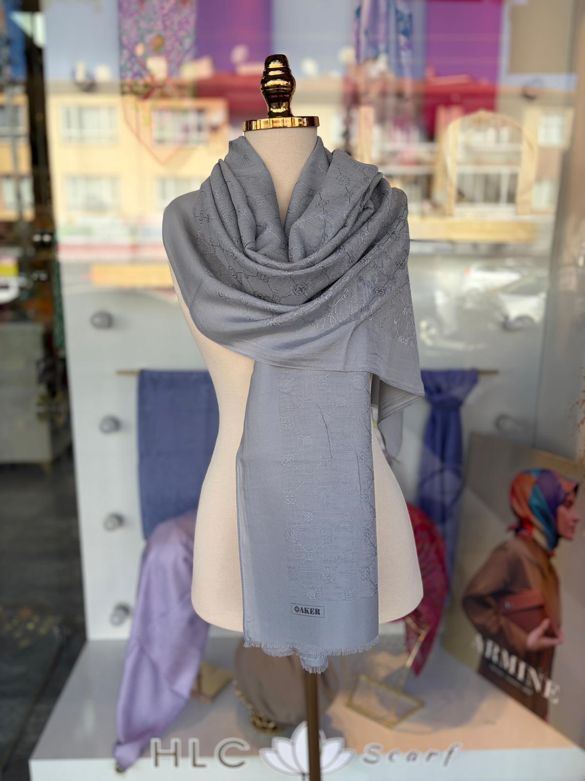 KOZA ŞAL - GRİ