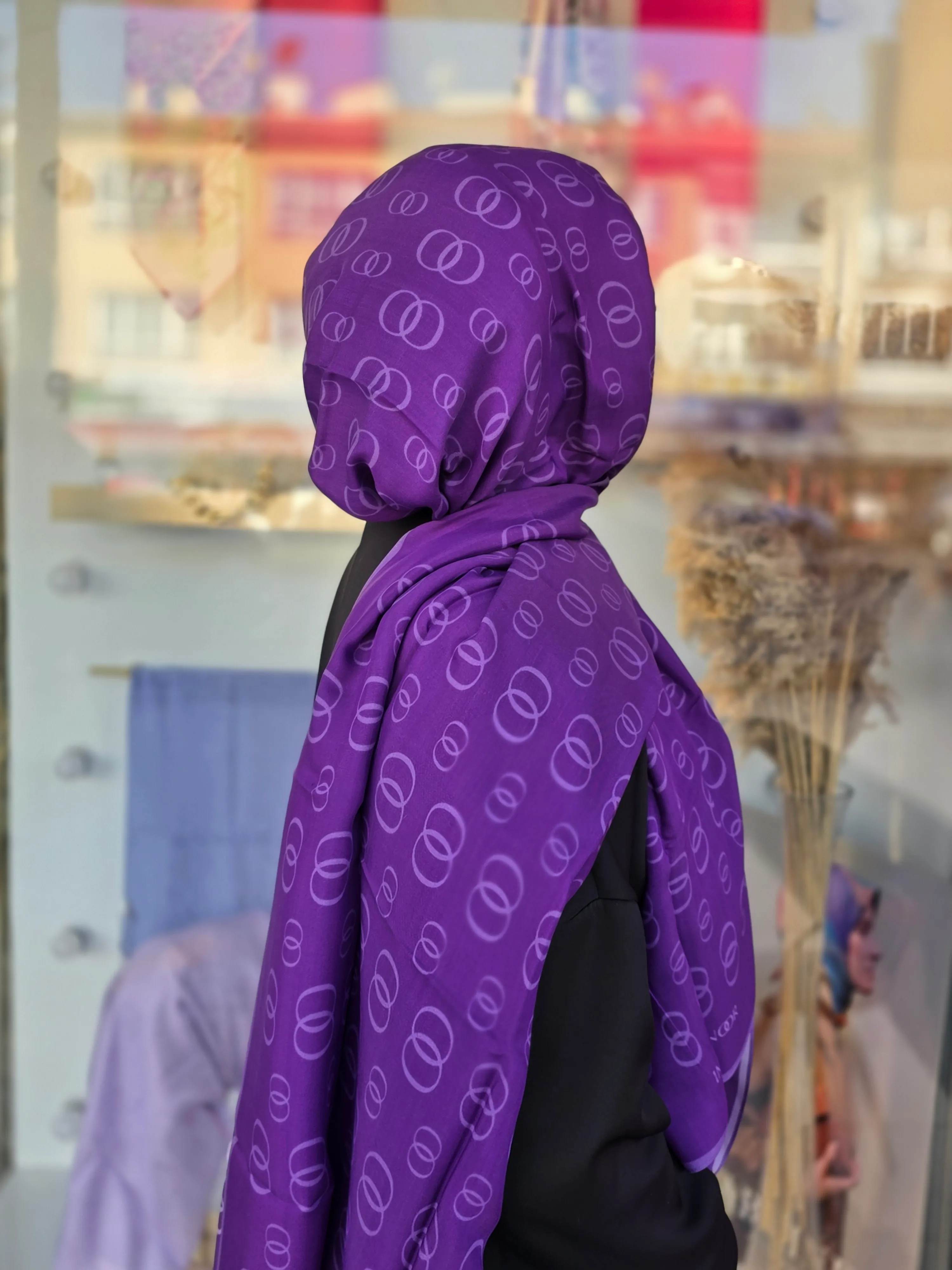 ZİNCİR MAT FLOŞ VİSKON ŞAL