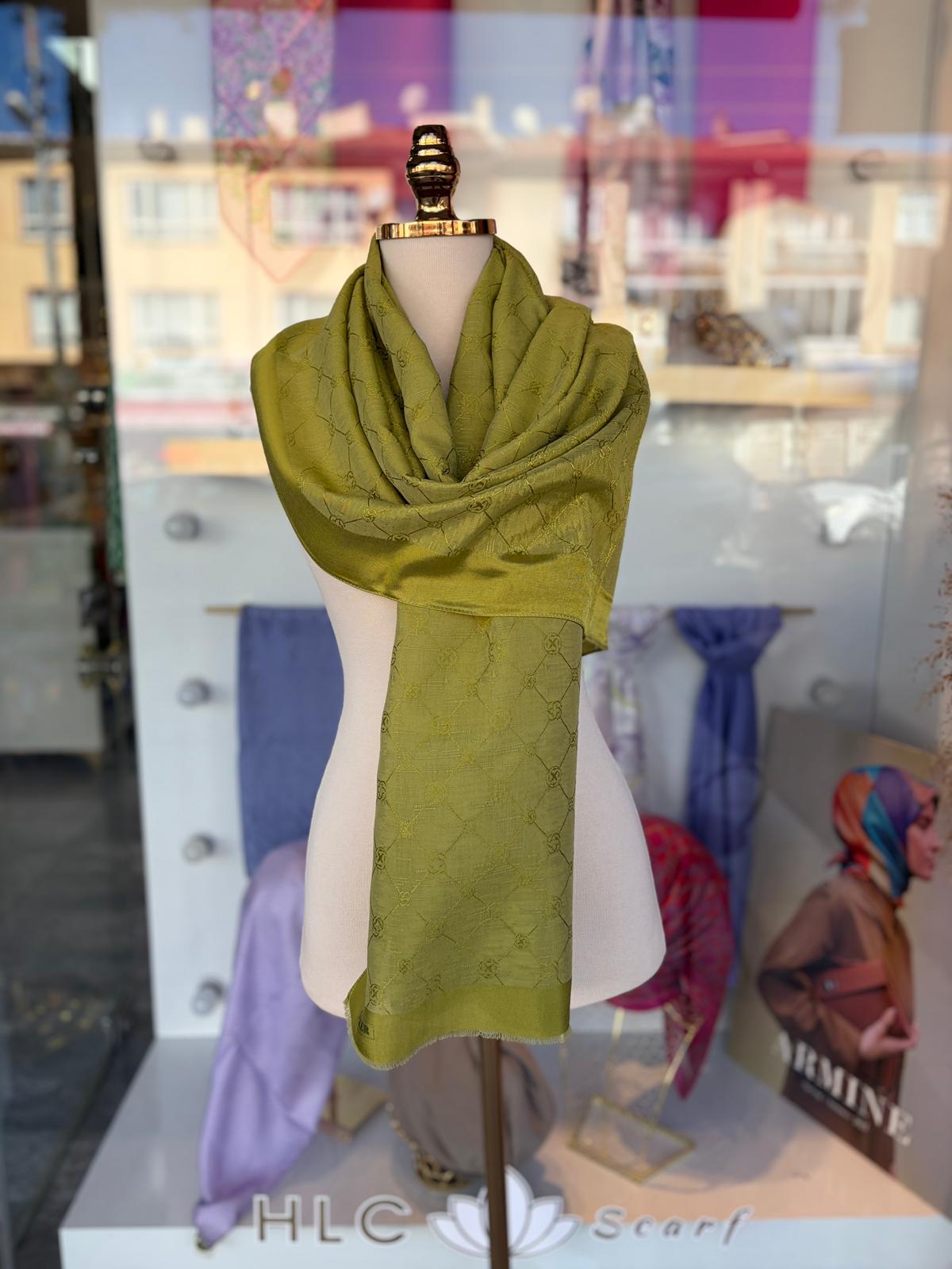 KOZA ŞAL - YAĞ YEŞİLİ