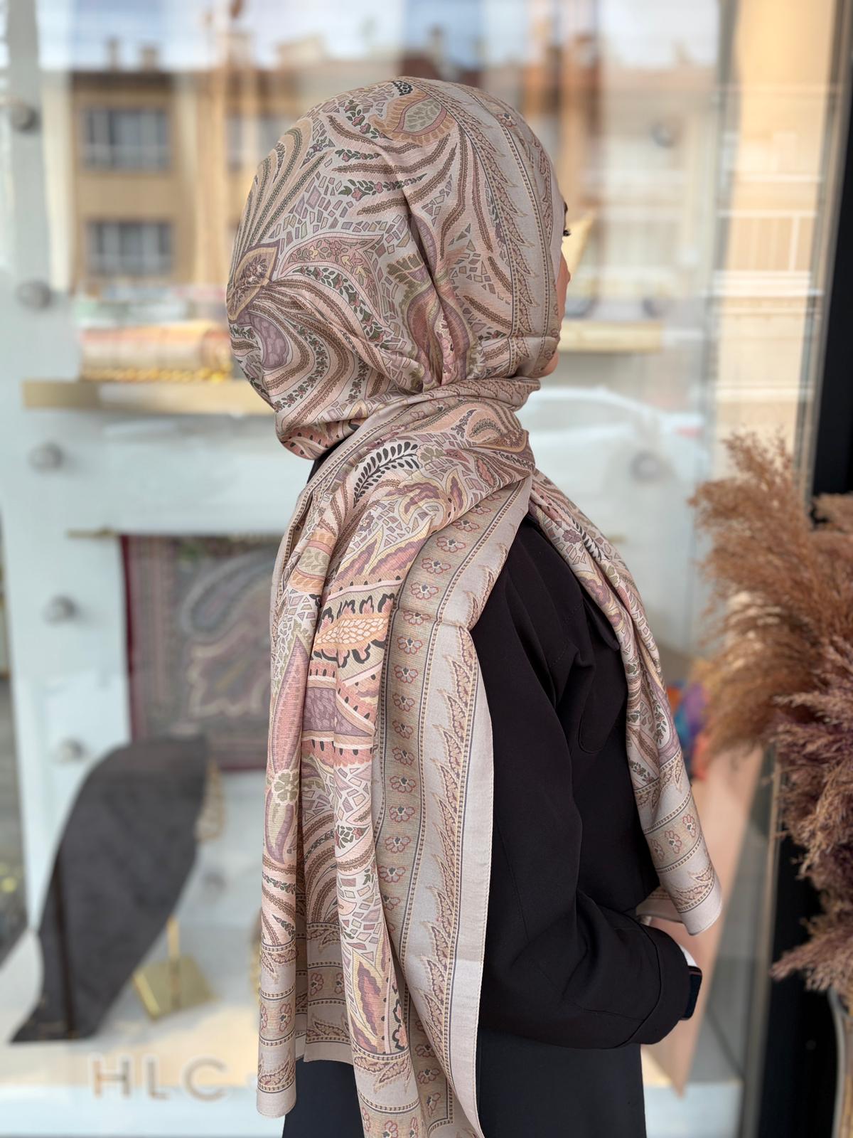 LİLY %50 İPEK %50 PAMUK ŞAL