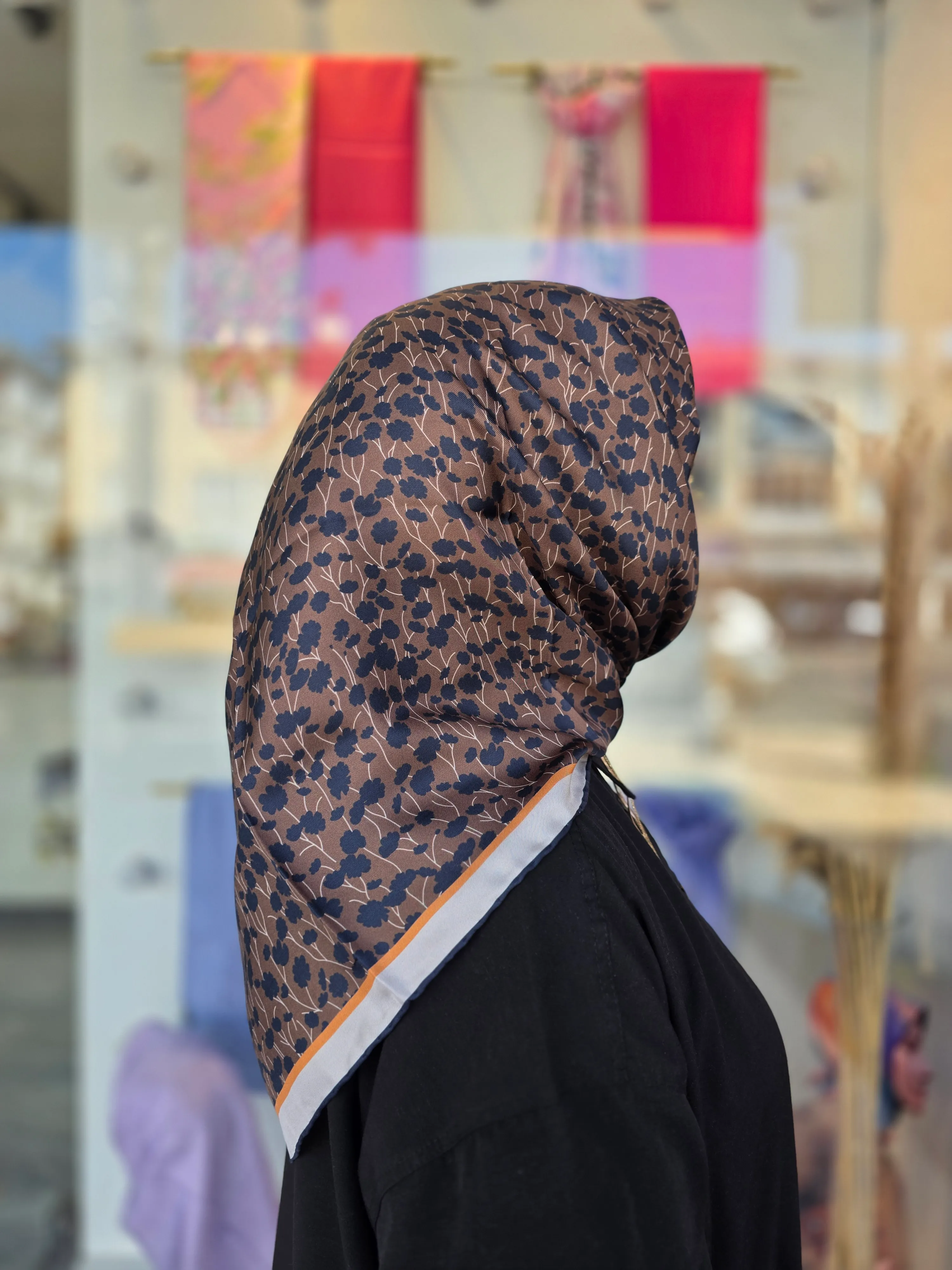 %100 TWİLL İPEK EŞARP