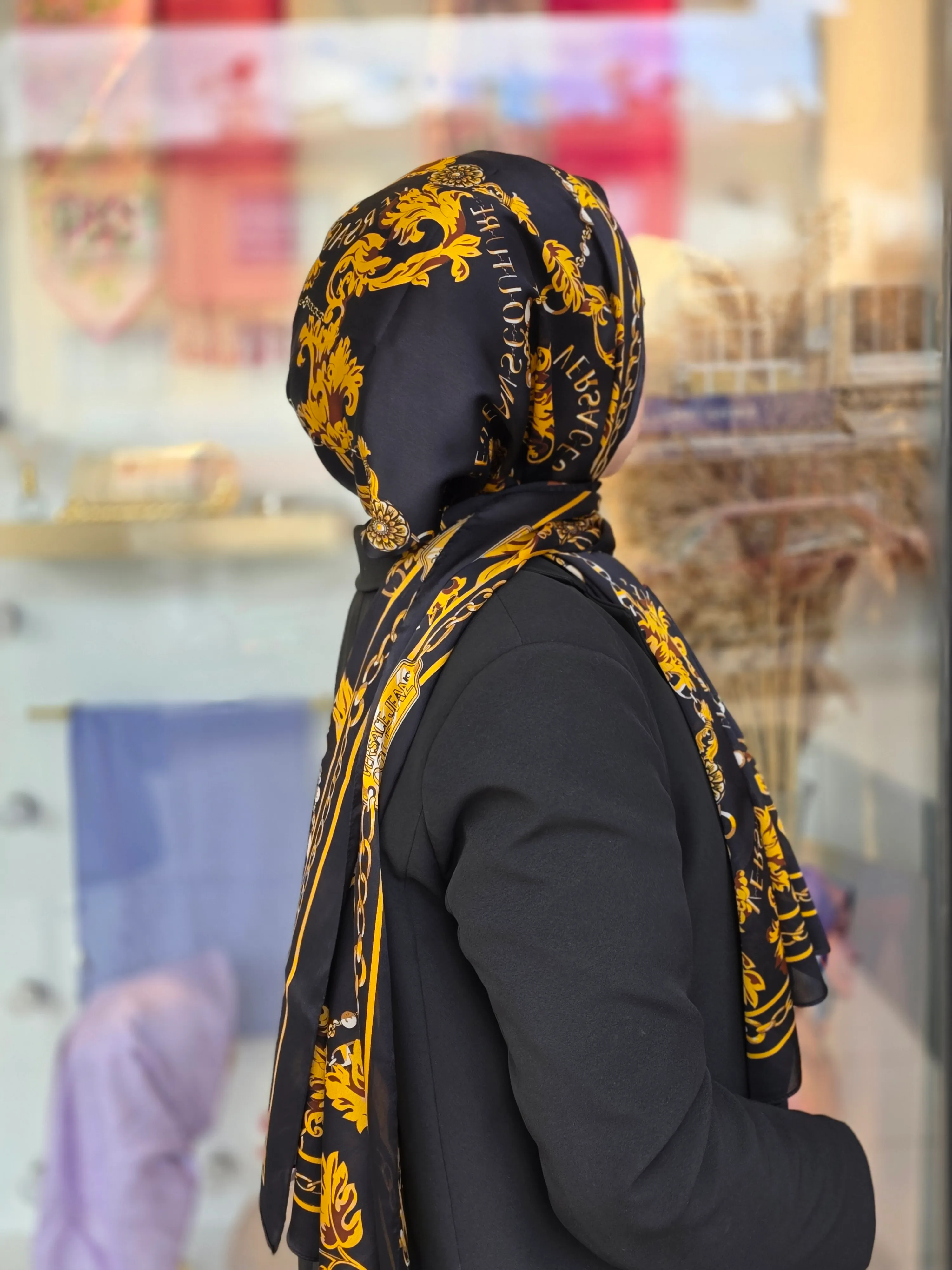 İTHAL MARKA İPEK VUAL ŞAL