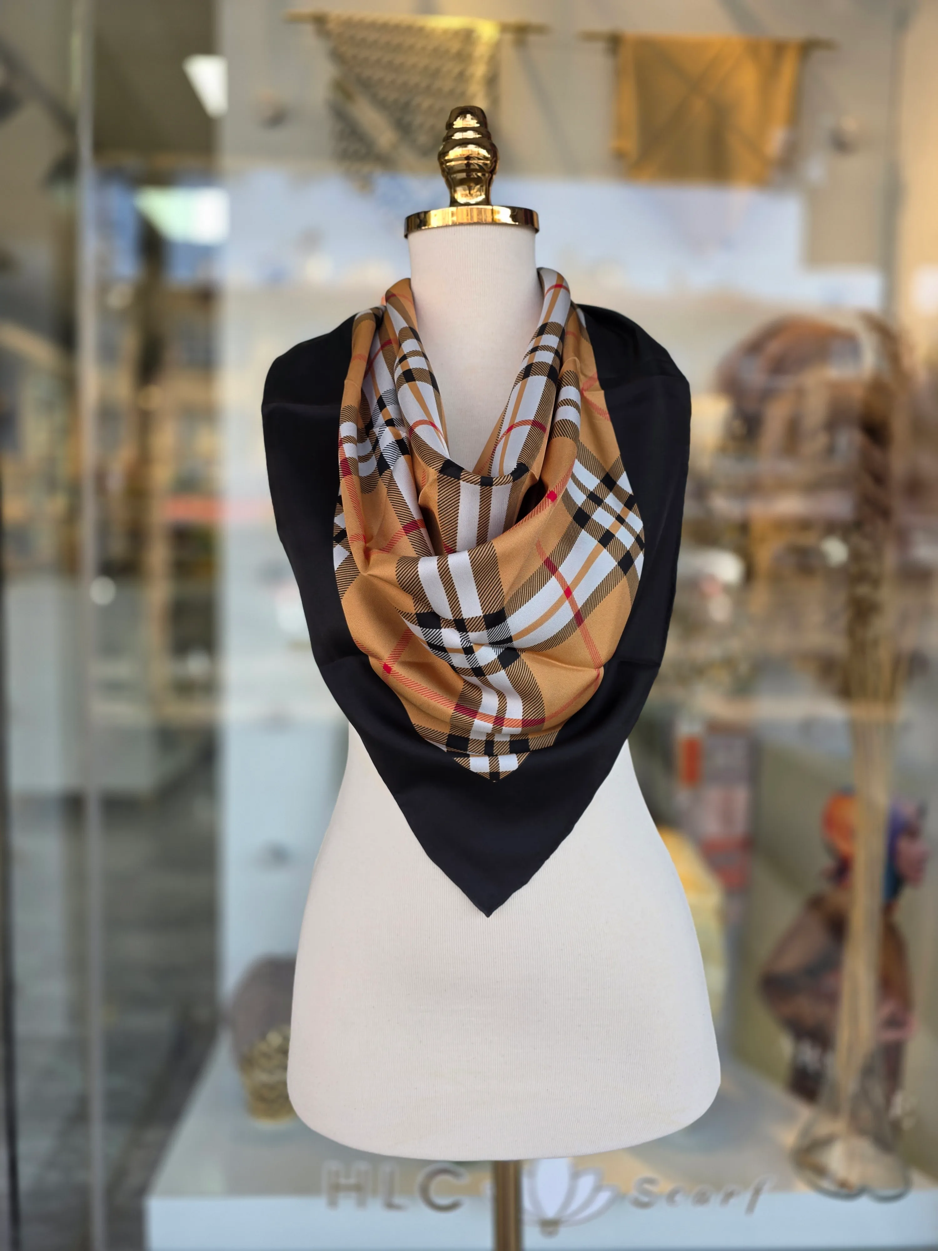 İTHAL %100 TWİLL İPEK 18 MOMME EŞARP