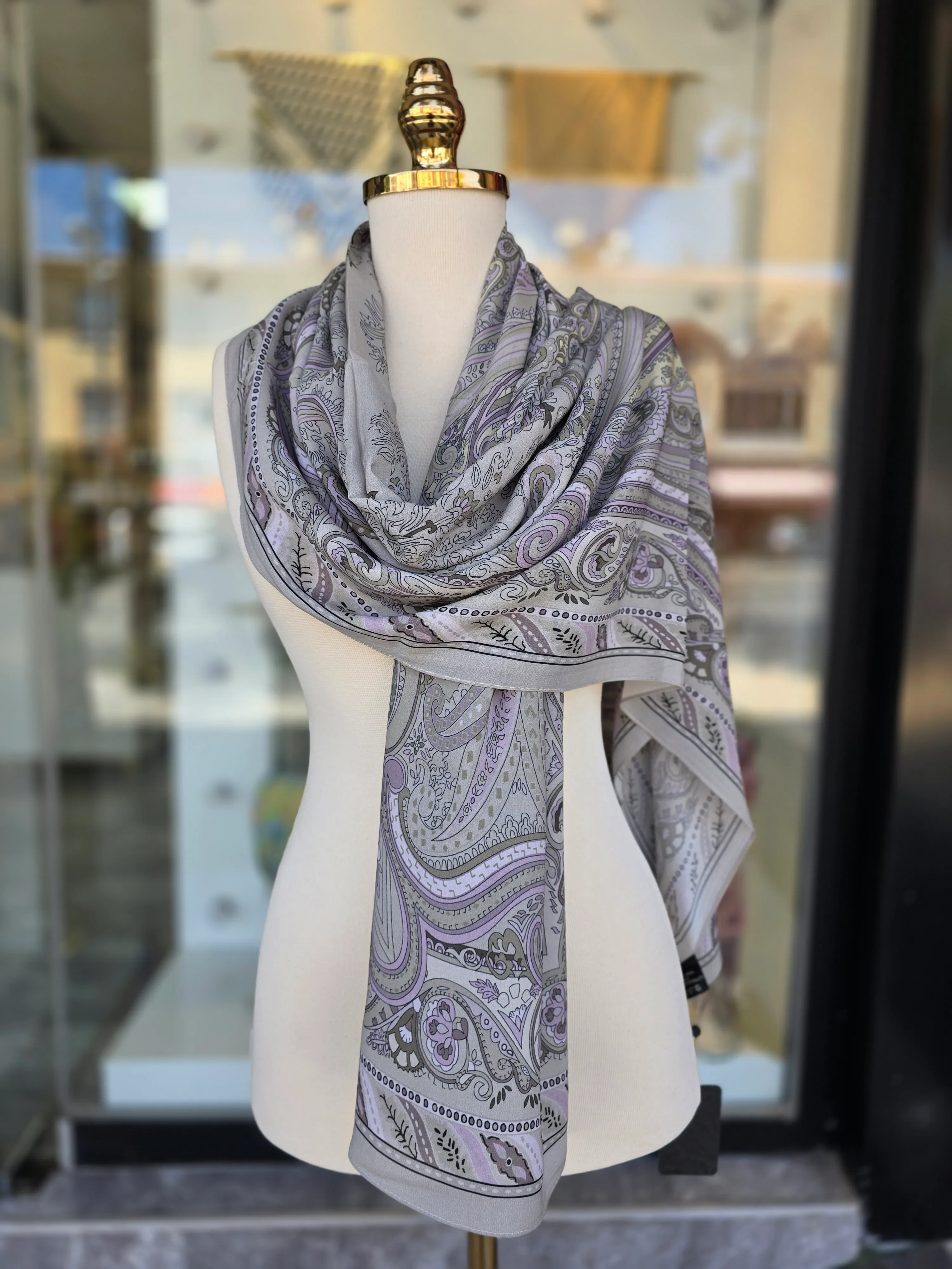 LUNE PAMUK VİSKON ŞAL - LUNE