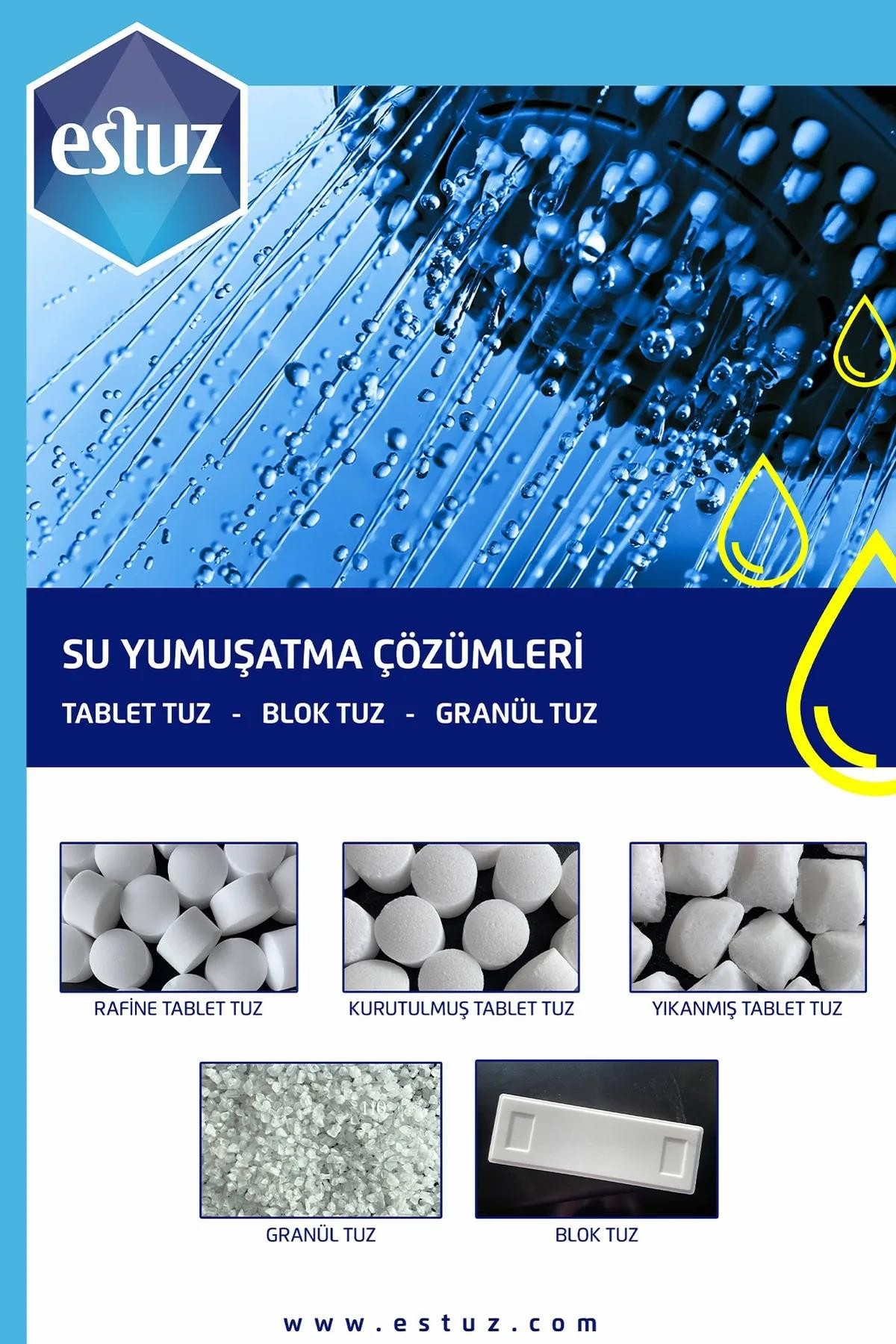 ESTUZ RAFİNE BLOK TUZ 8 KG