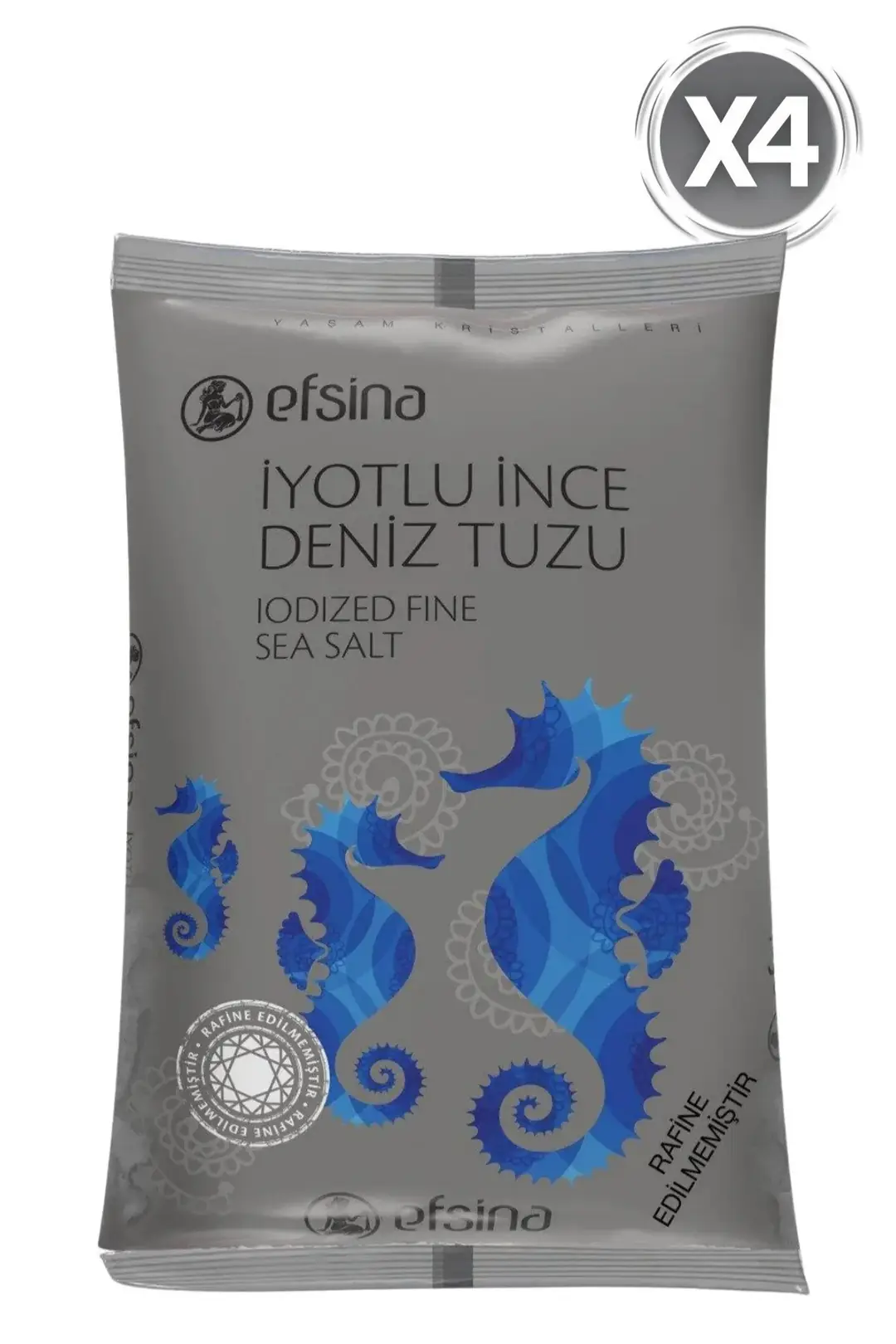 750 GR İYOTLU İNCE DENİZ TUZU