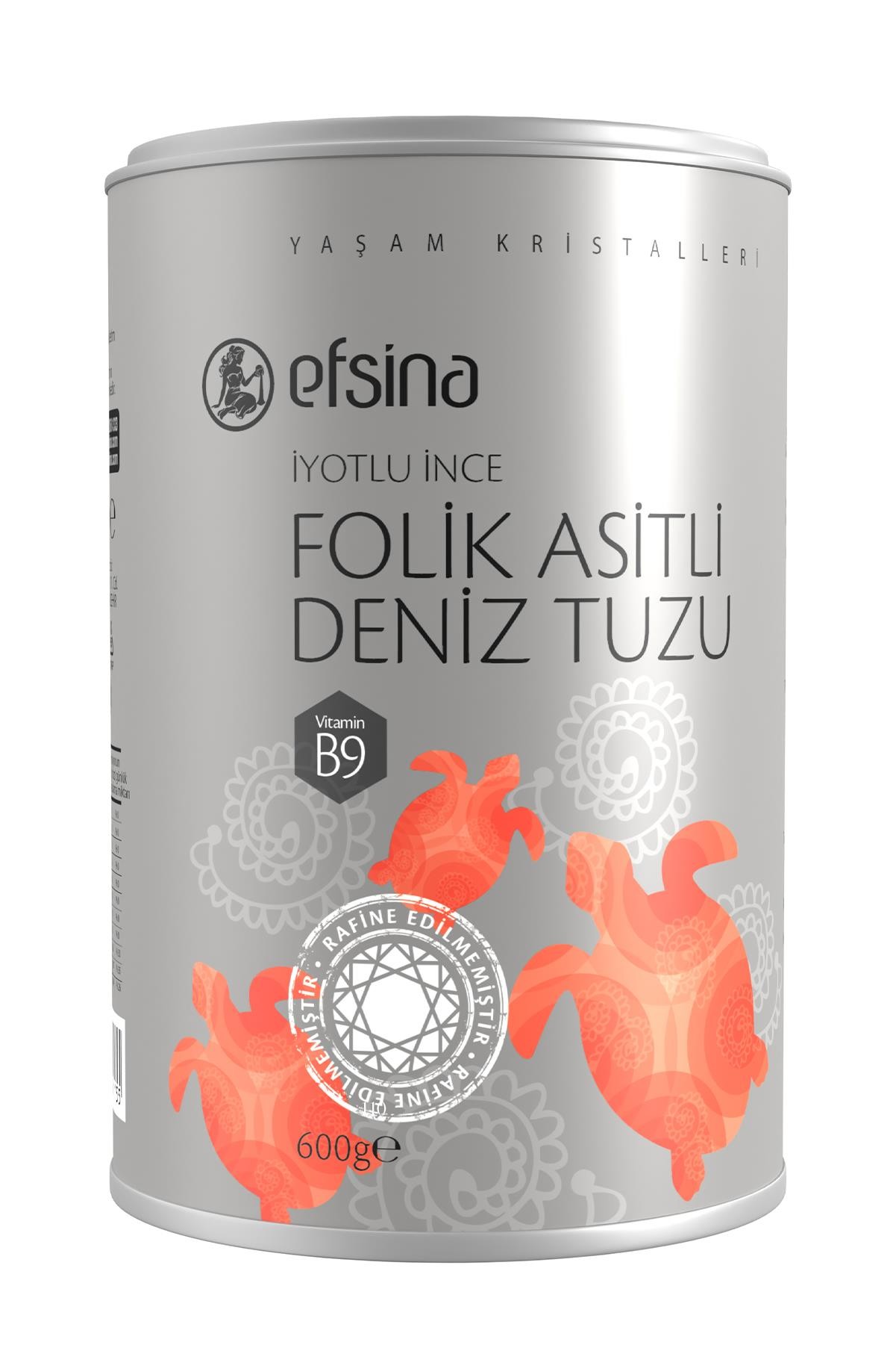 600 GR FOLİK ASİTLİ DENİZ TUZU