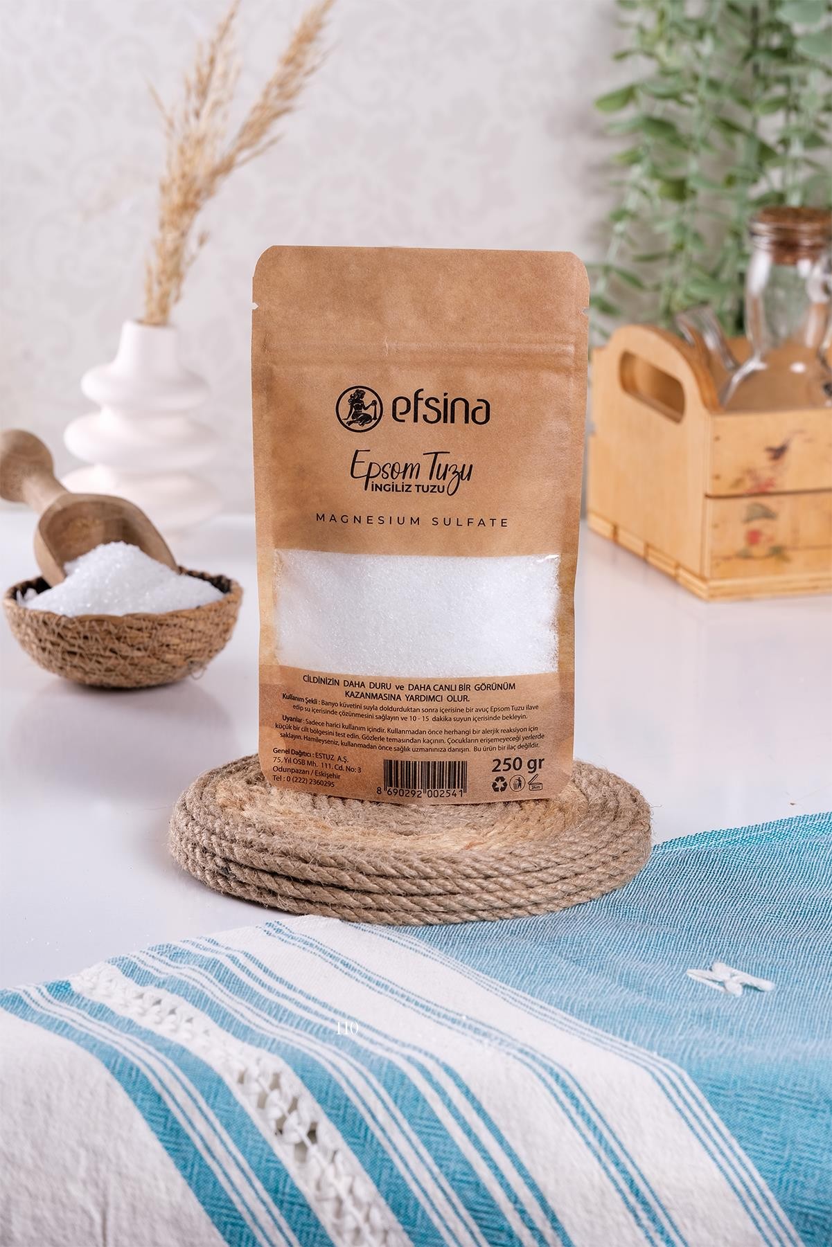Efsina Epsom Tuzu (İngiliz Tuzu) 250 g