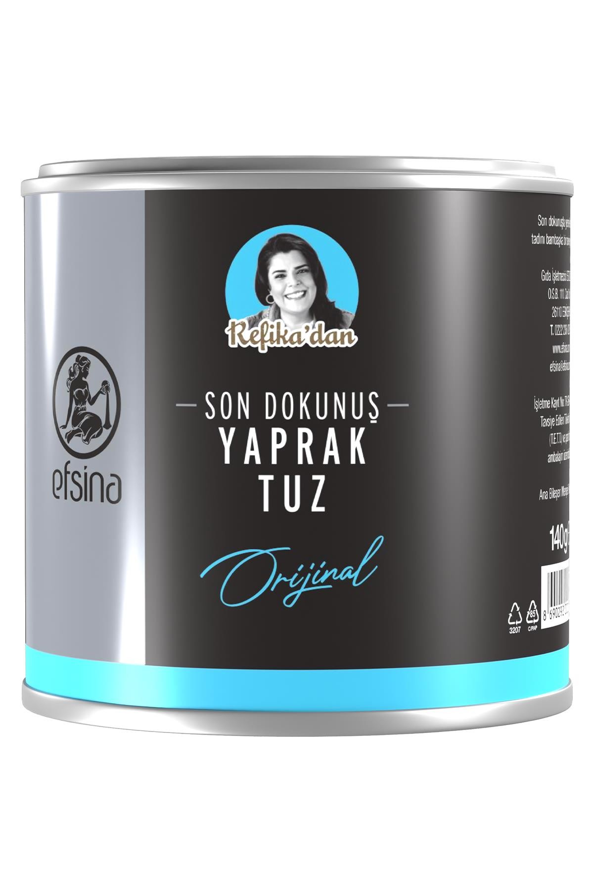 140 GR ORİJİNAL YAPRAK TUZ REFİKA'DAN