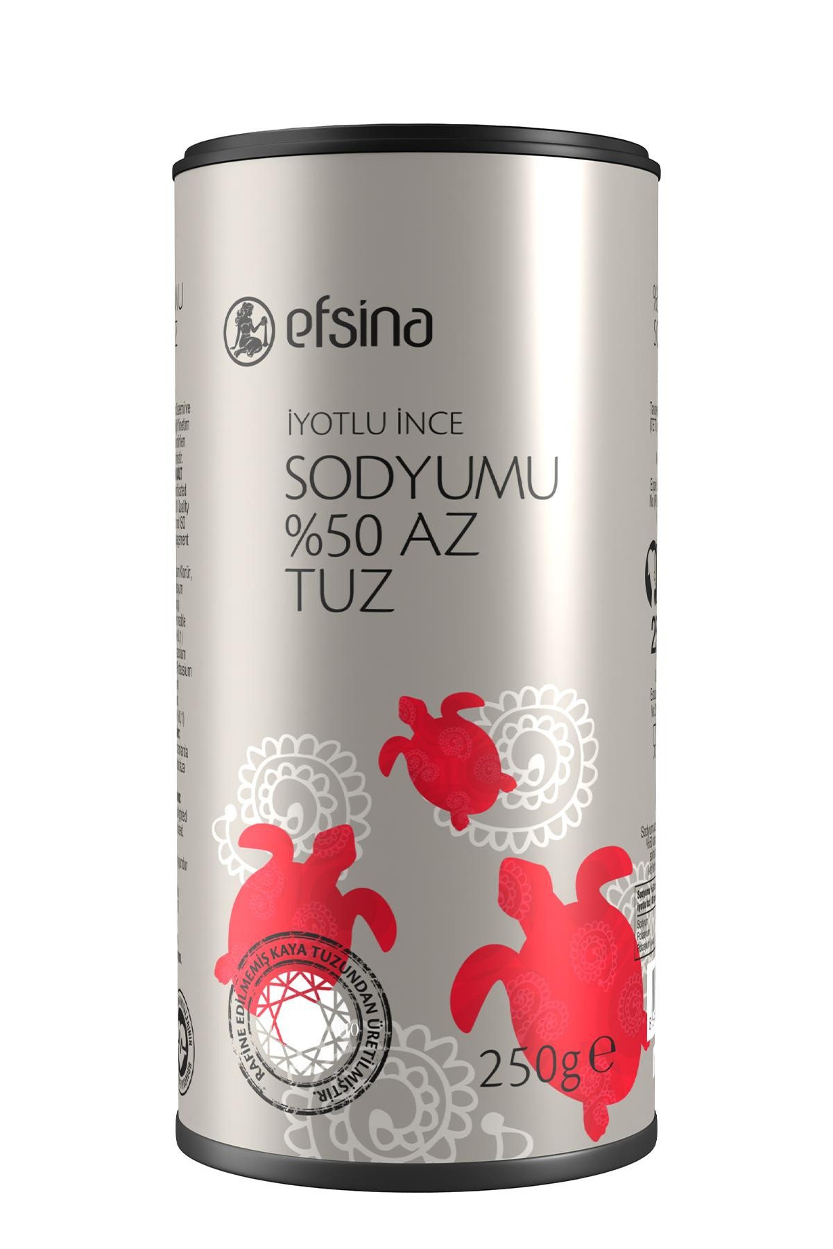 250 GR SODYUMU %50 AZ TUZ