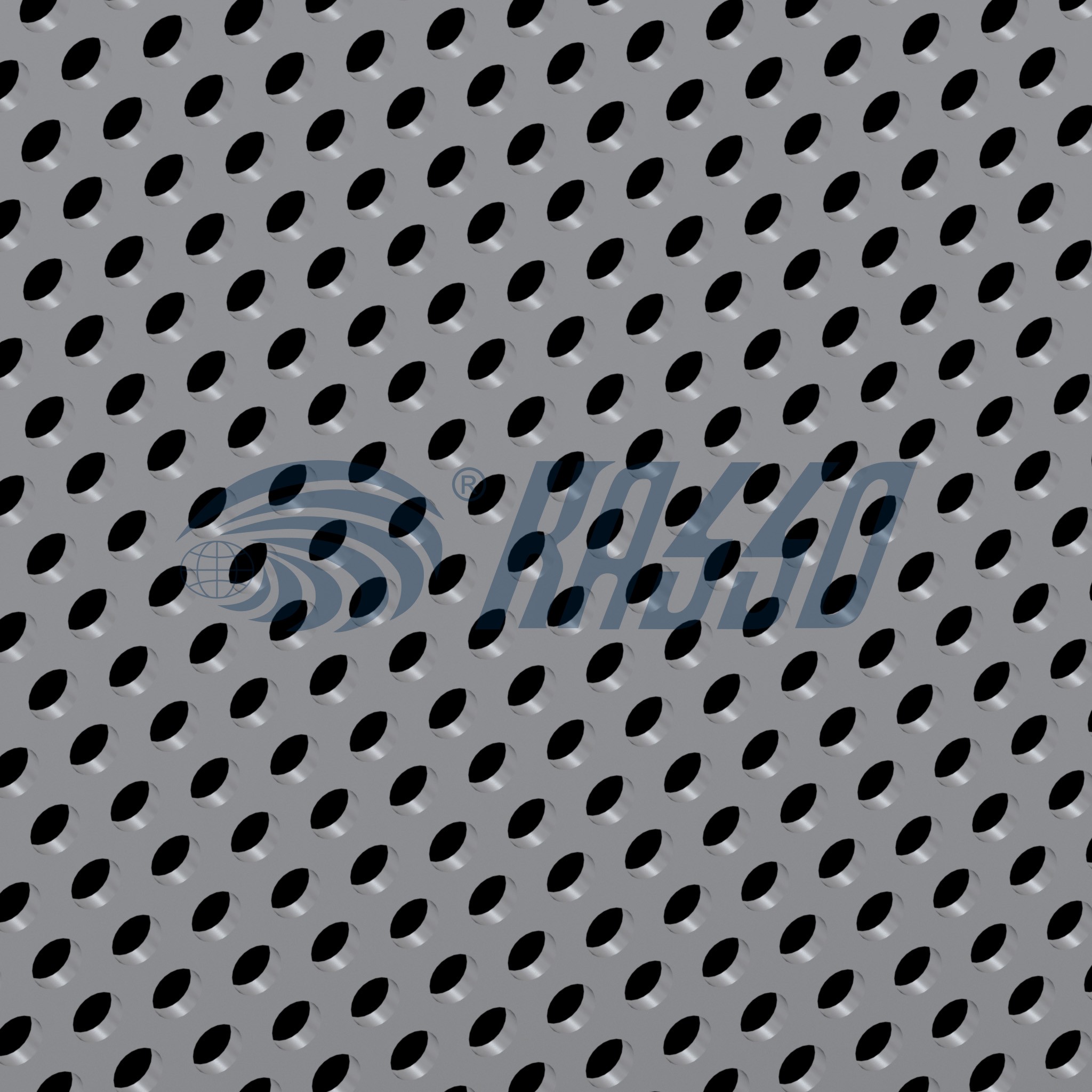 Perforated Metal Sheet PM58 Ø5-8mm