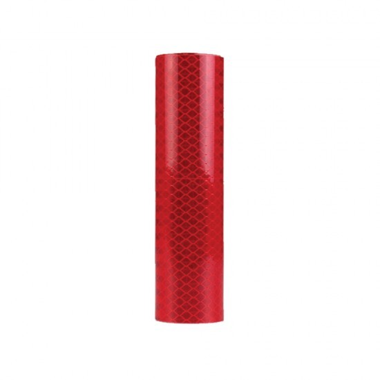 Rulo PVC Prizmatik Reflektif Folyo Eko Kırmızı (1.24x50 mt)