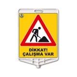 Dikdörtgen Levha Yolda Çalışma Var