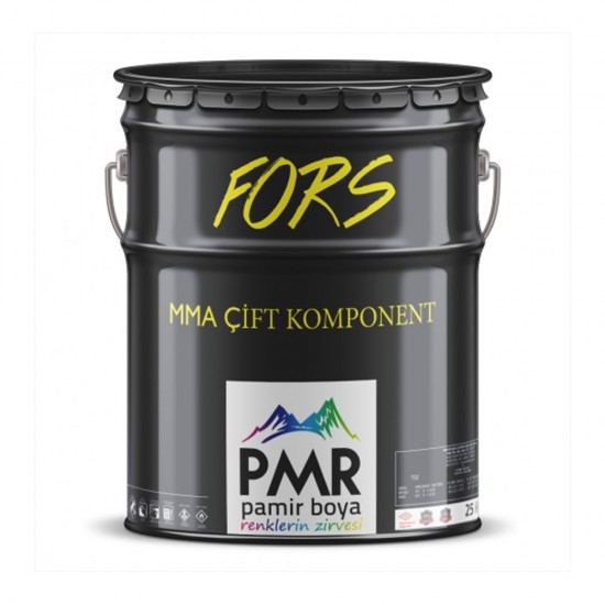 Pmr Fors Mma Çift Komponentli Yol Çizgi Boyası - Sarı