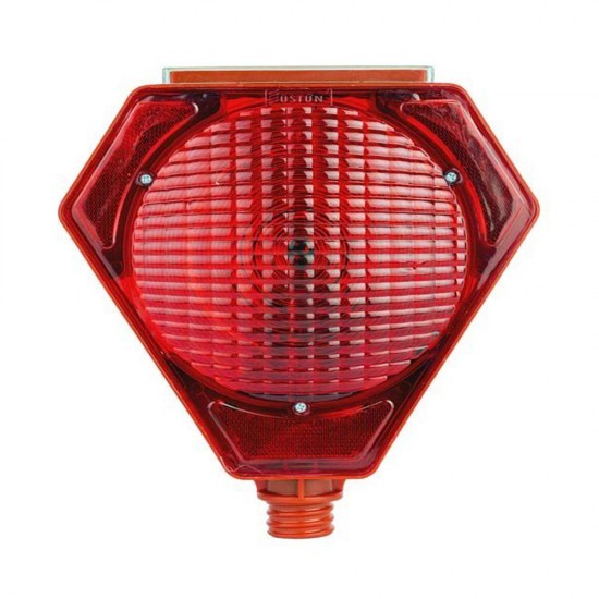 Solar Uyarıcı Lamba (Kırmızı)