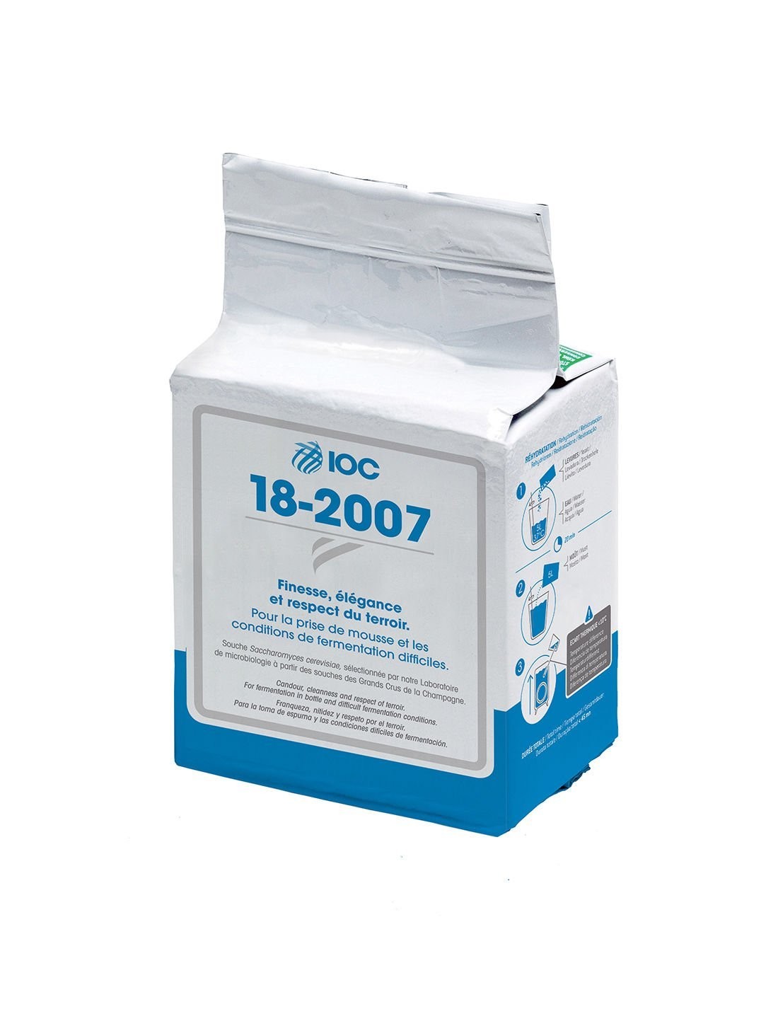 IOC 18-2007 Beyaz Şarap ve Şampanya Mayası - 500 g