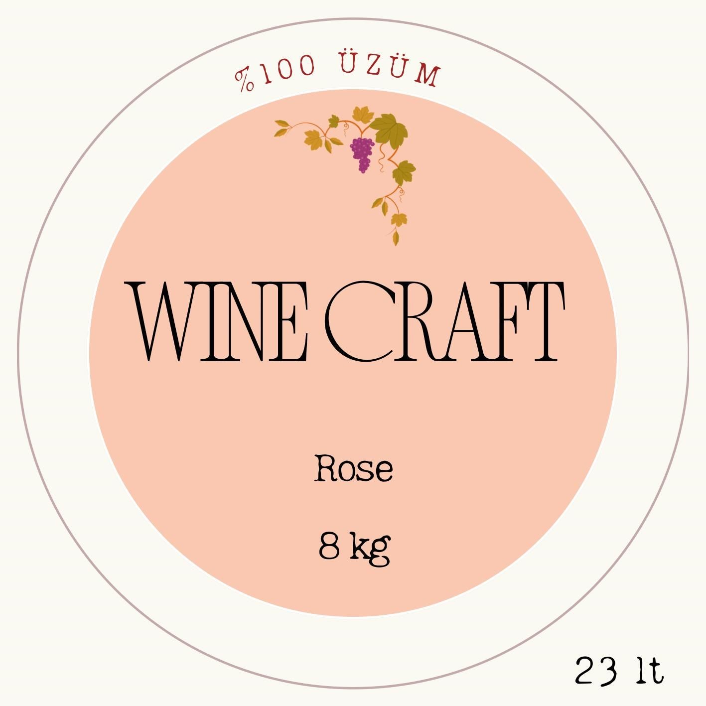 Wine Craft Üzüm Suyu Konsantresi - Blush