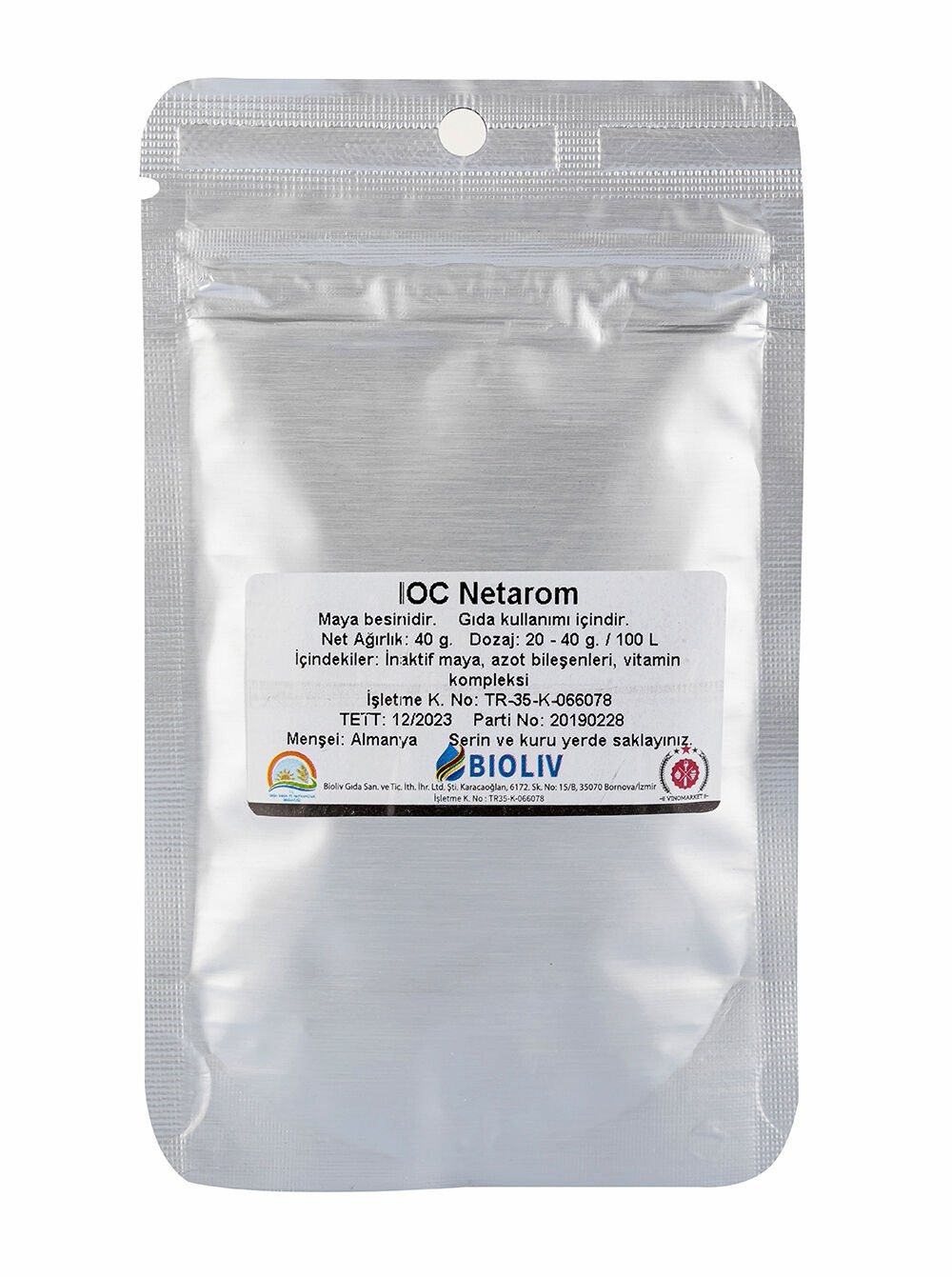 IOC Netarom - Maya Besini - 40 g.