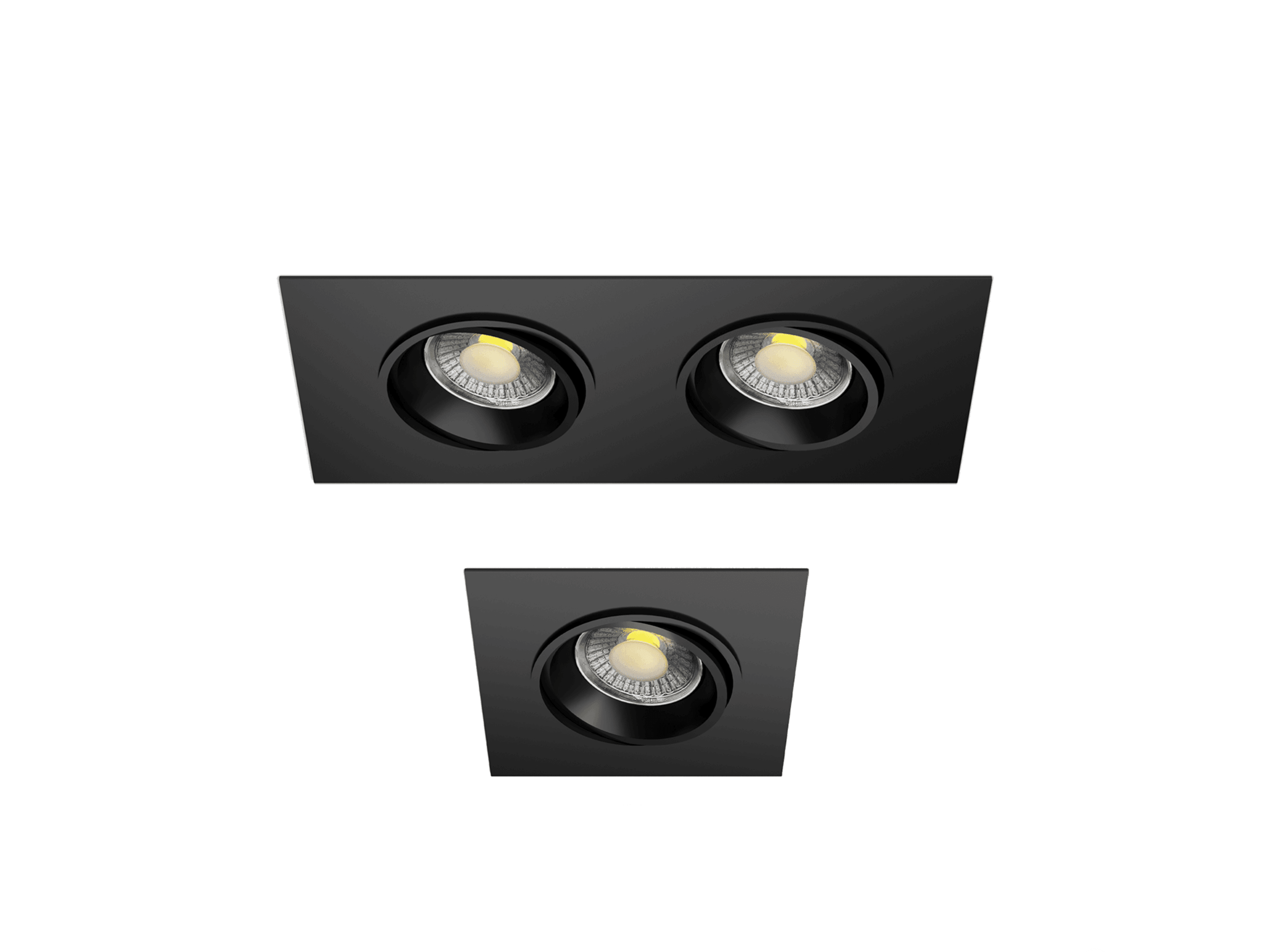 Qube Duo – Kare İkili LED Spot