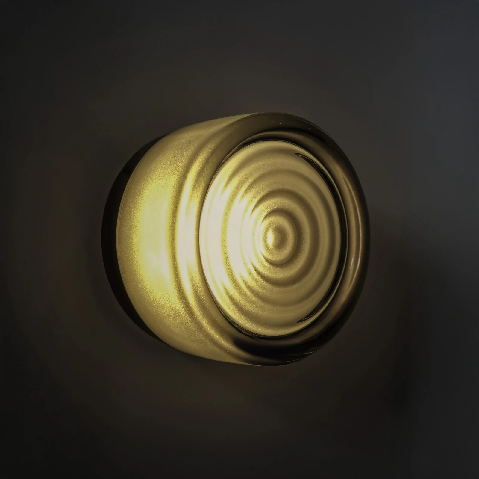 Riva Antrasit Cam Duvar Aplik