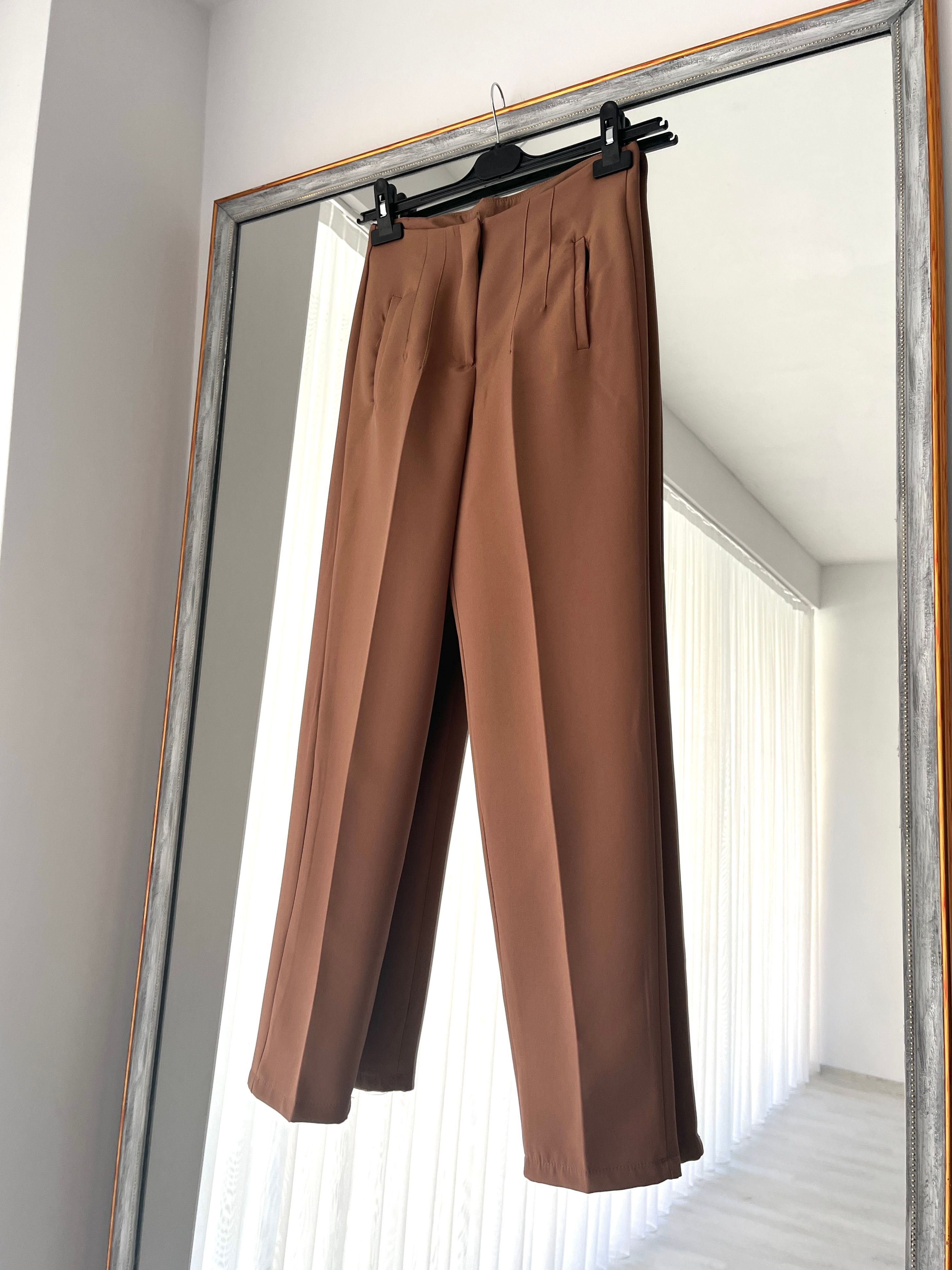 BİYELİ ZRA MODEL PANTOLON - Camel