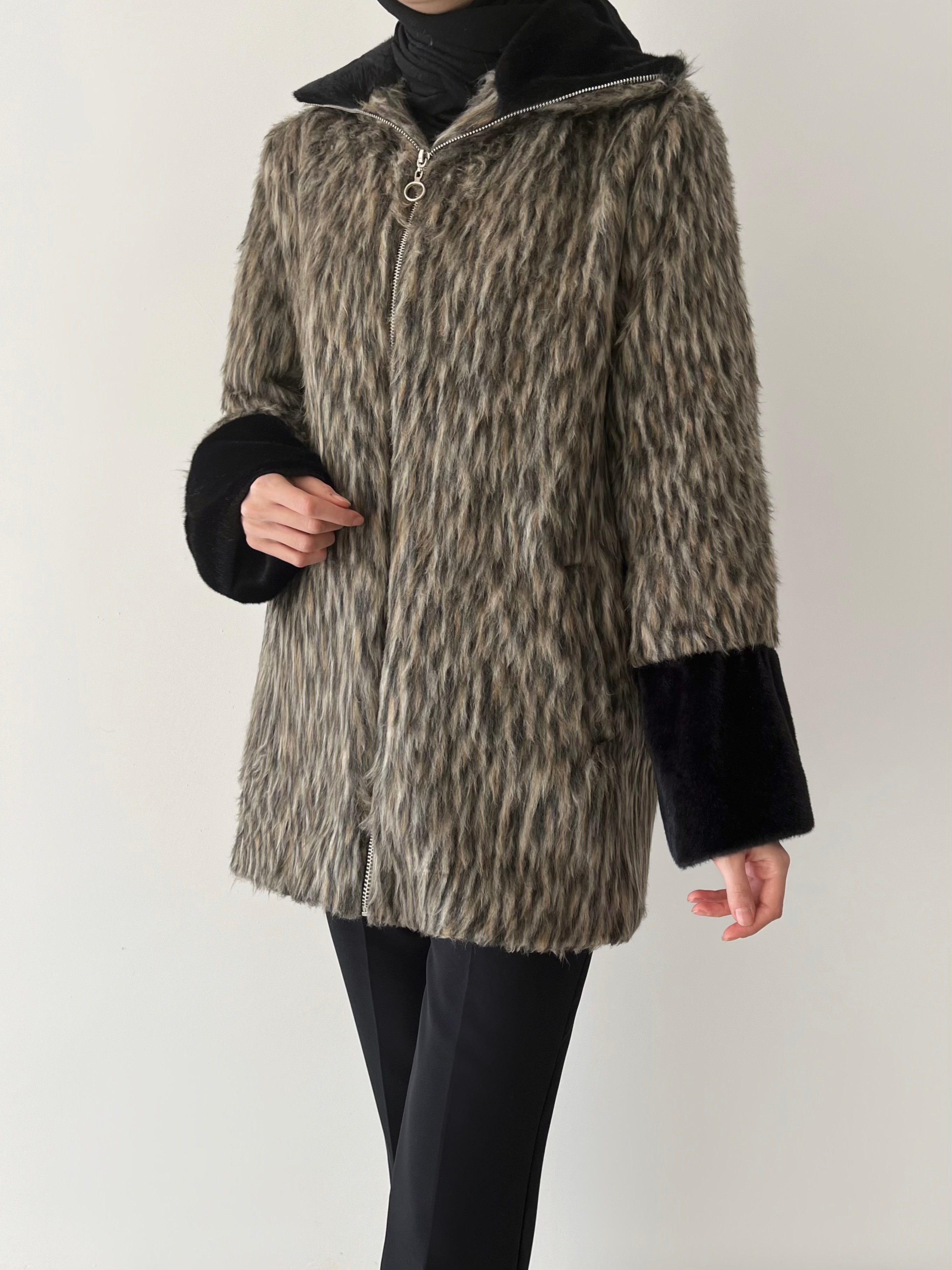 LEOPAR KÜRK MONT