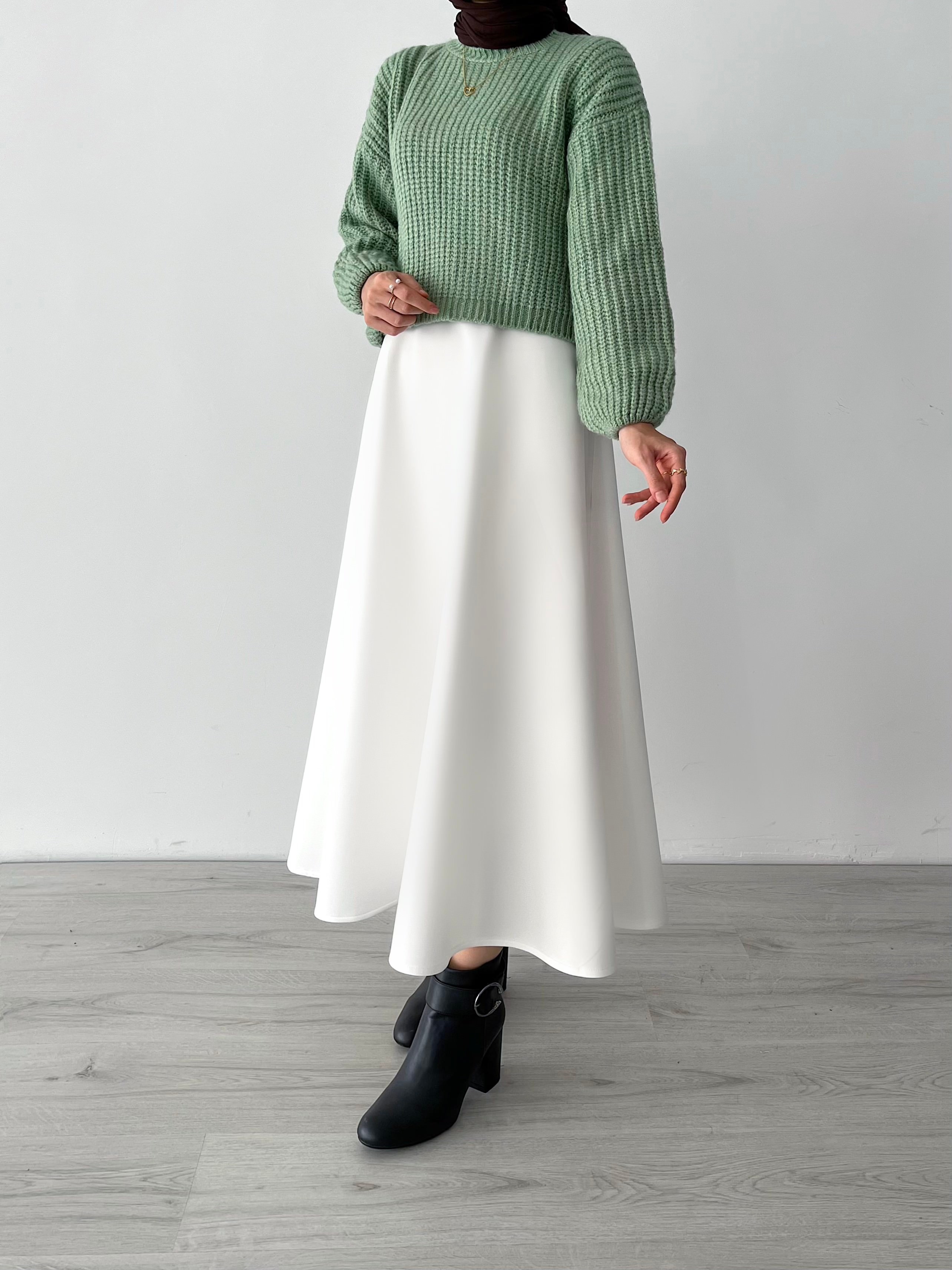 TRİKO CROP KAZAK