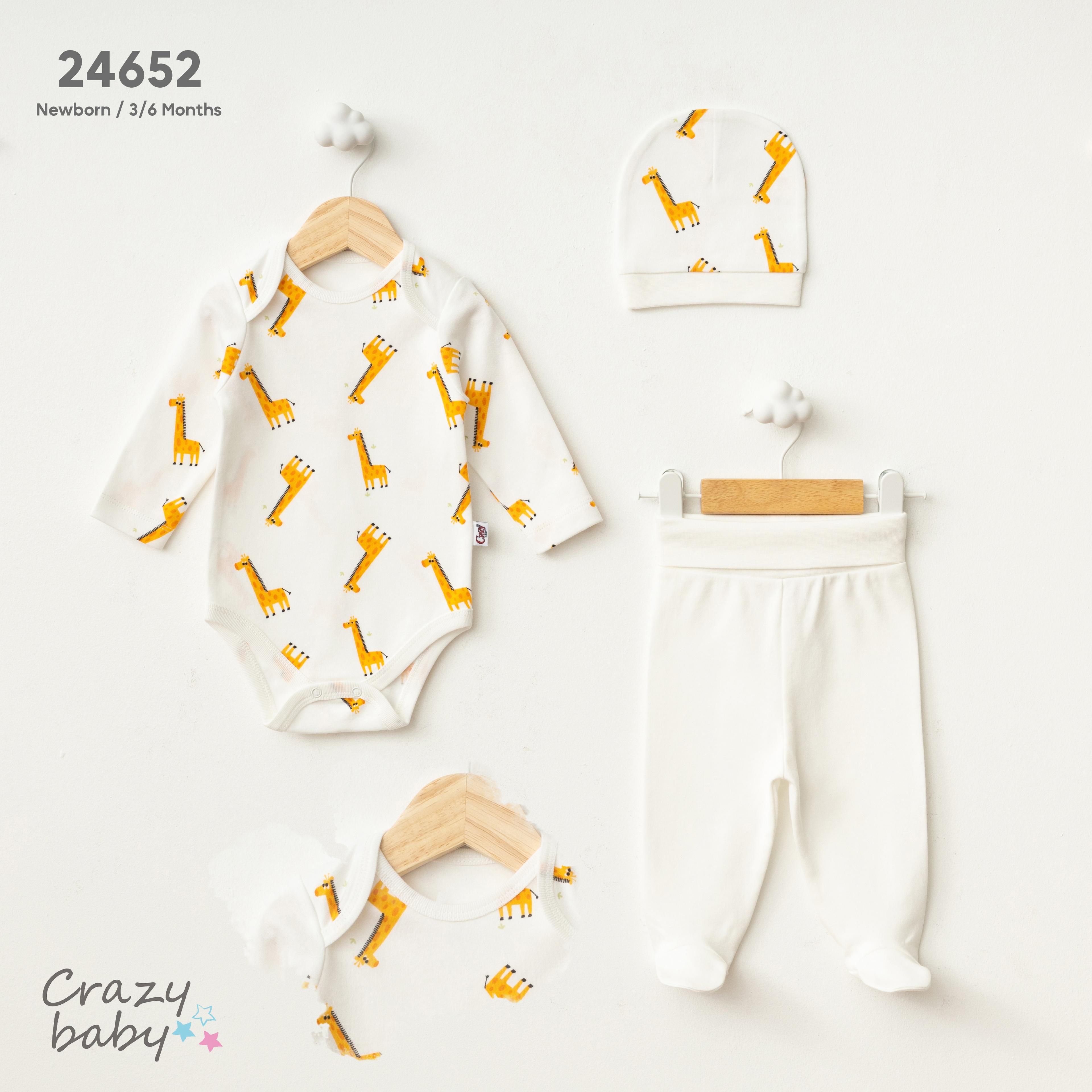 CrazBaby - GİRAFFE BODY 3'LÜ TAKIM