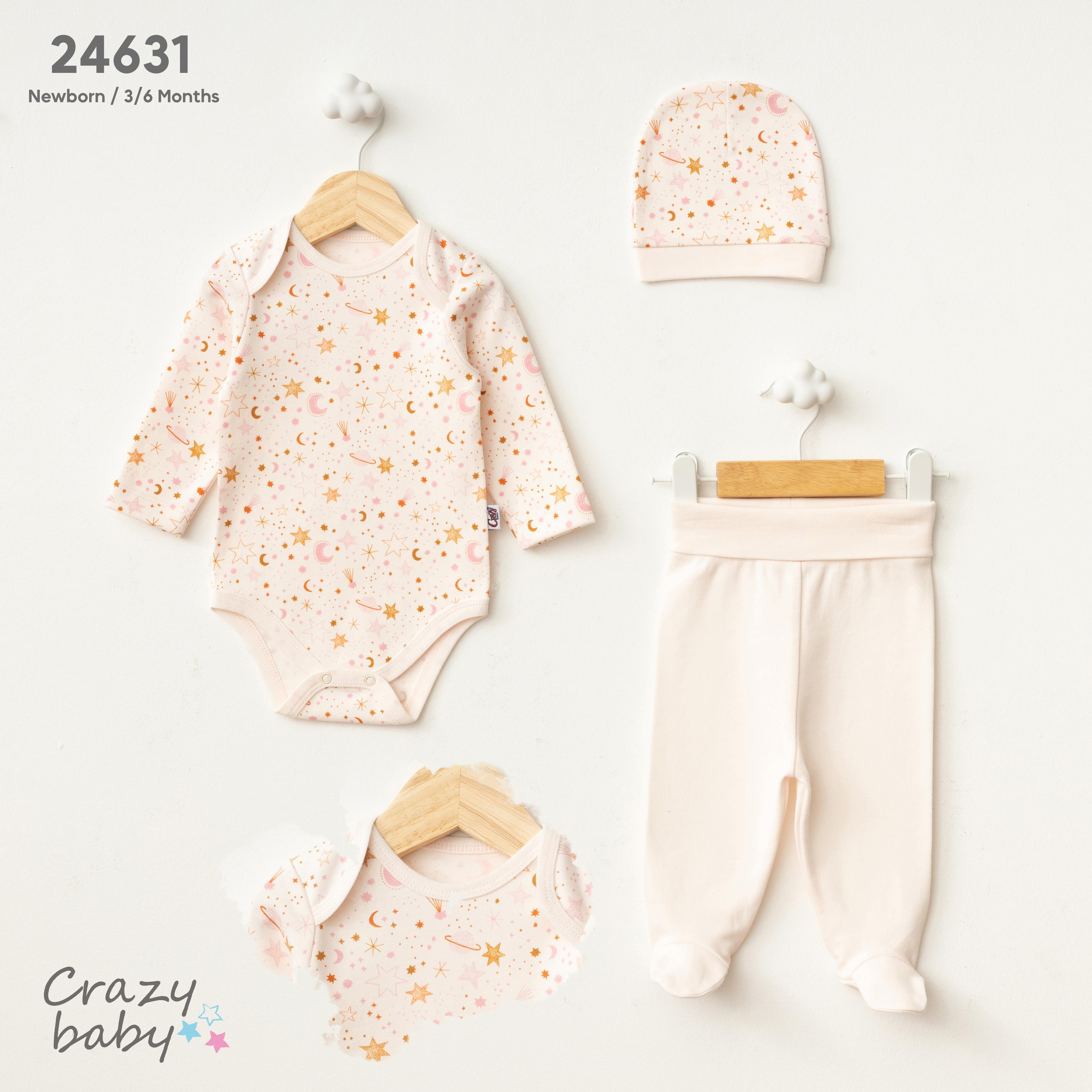 CrazyBaby - SKY BODY 3'LÜ TAKIM