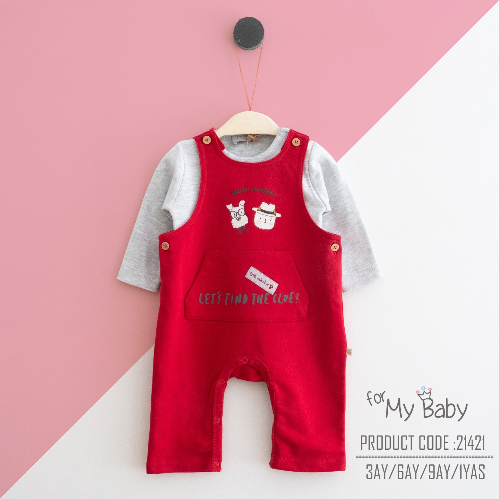 ForMyBaby - DEDEKTİF 2İP SALOPET