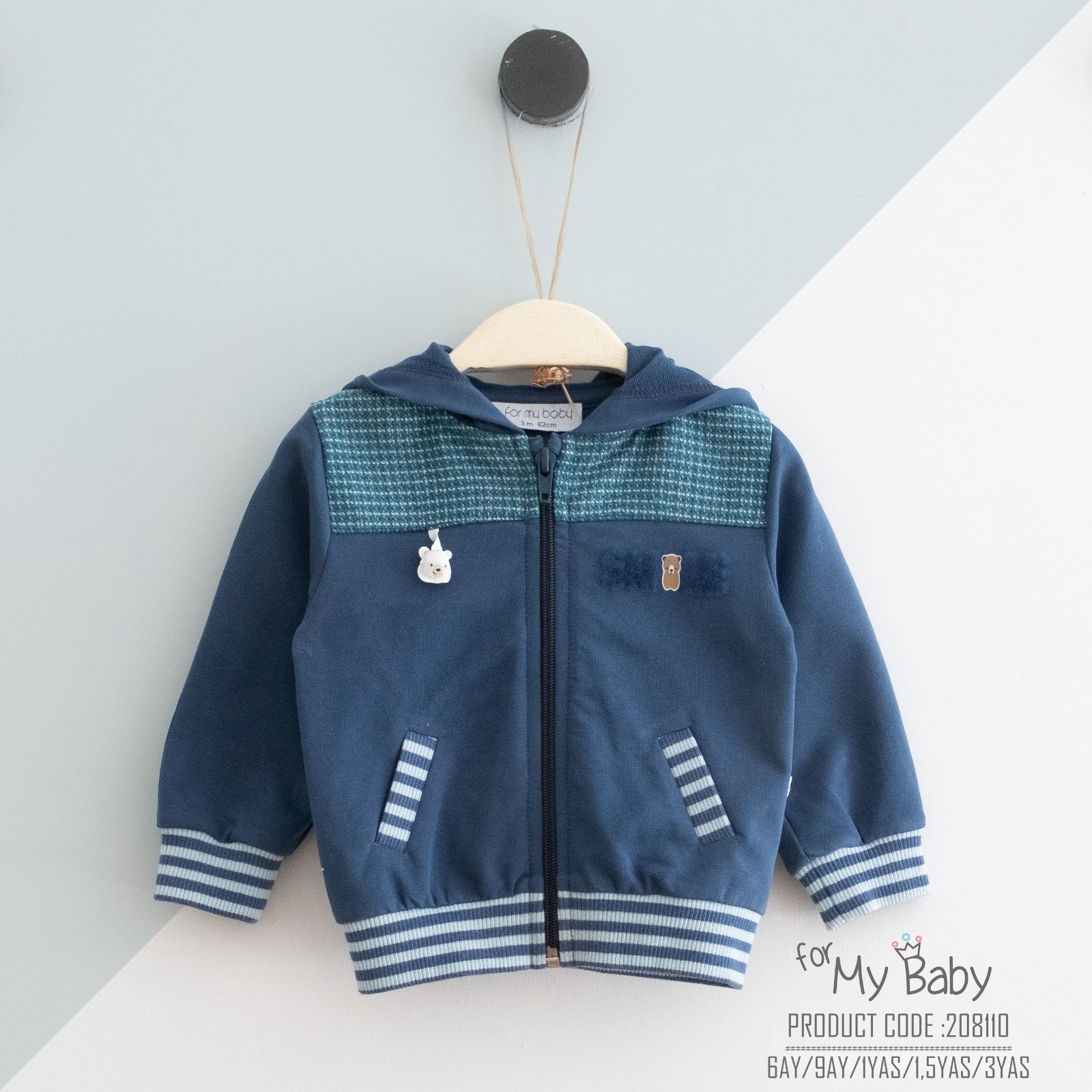 ForMyBaby - LİON KAPŞONLU HIRKA