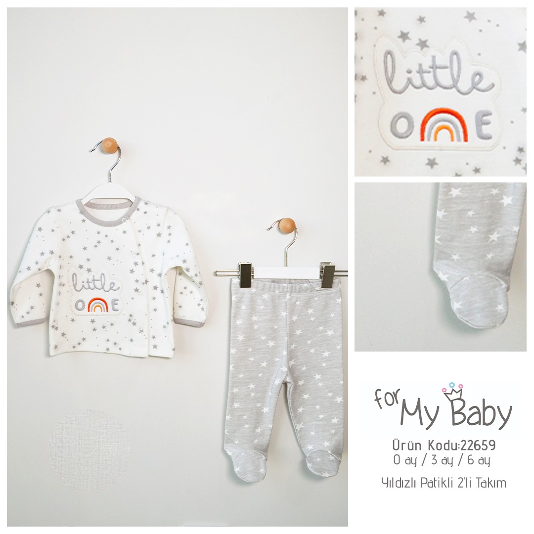 ForMyBaby - YILDIZLI PATİKLİ 2'Lİ TAKIM