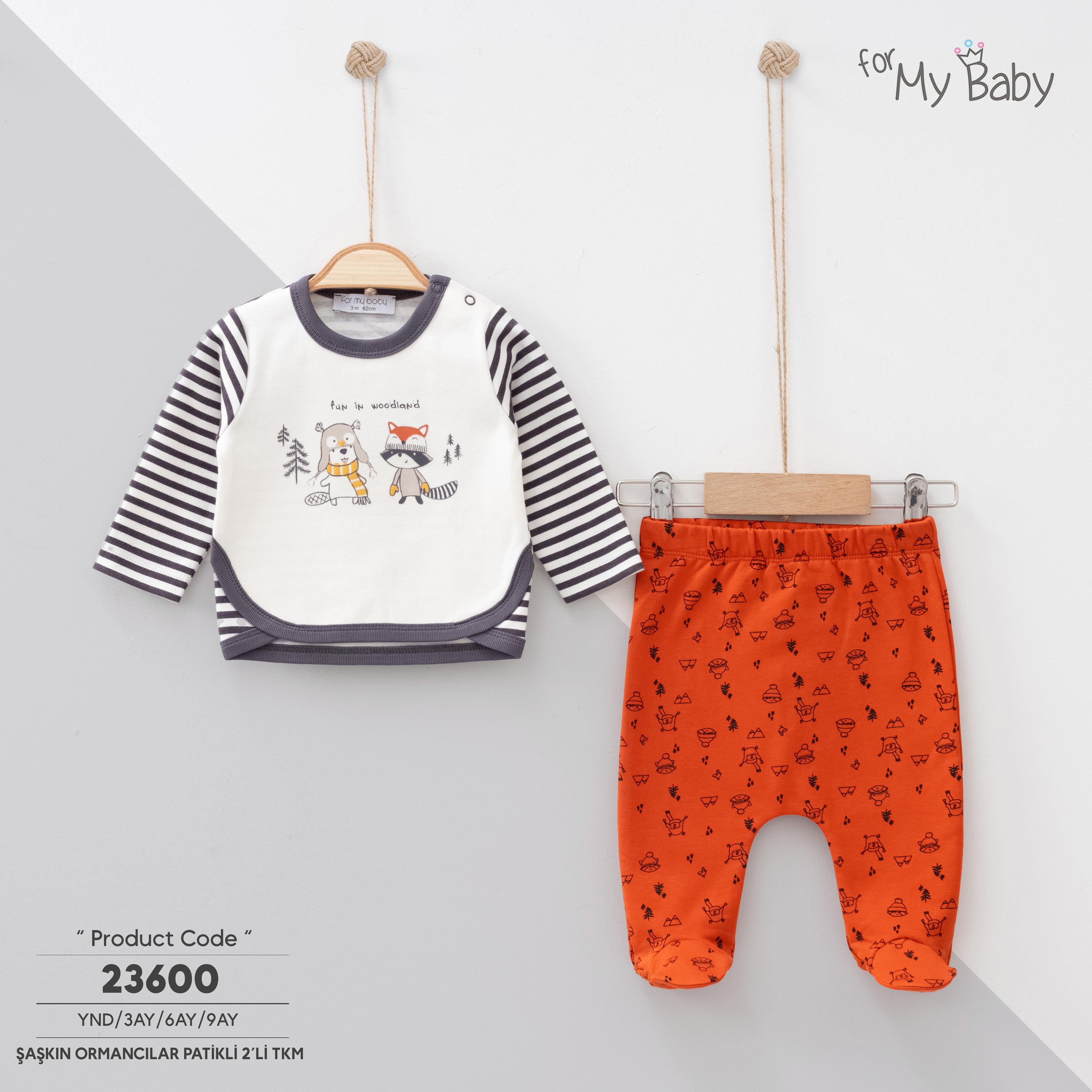 ForMyBaby - ŞAŞKIN ORMANCILAR PATİKLİ 2'Lİ TAKIM