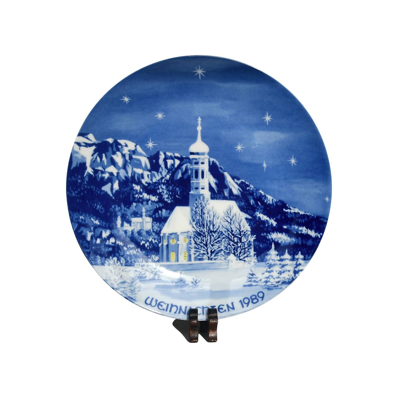 Almanya’dan Bavaria Neuschwanstein Şatosu Noel Duvar Tabağı