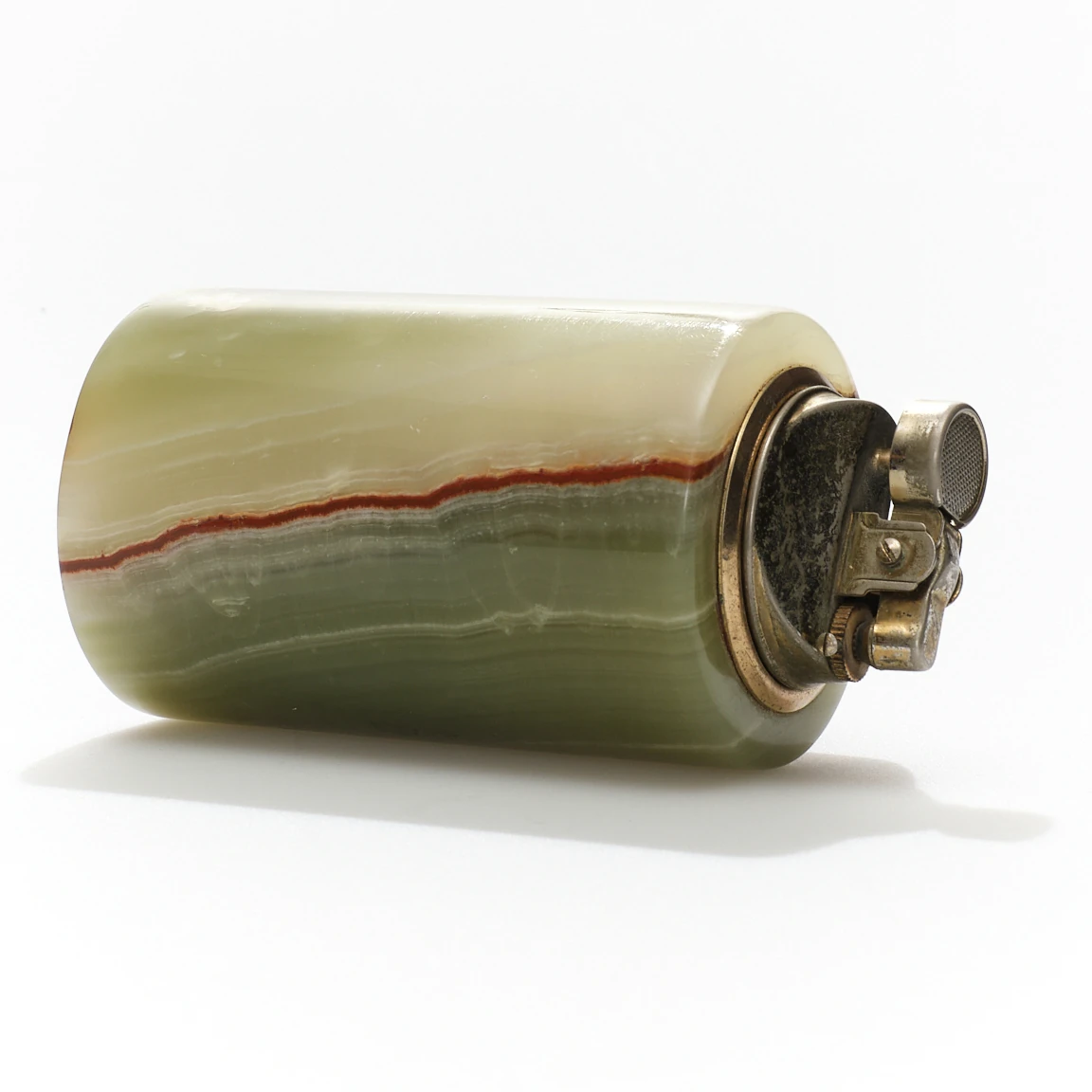 Vintage Onyx Mermer Masa Çakmağı