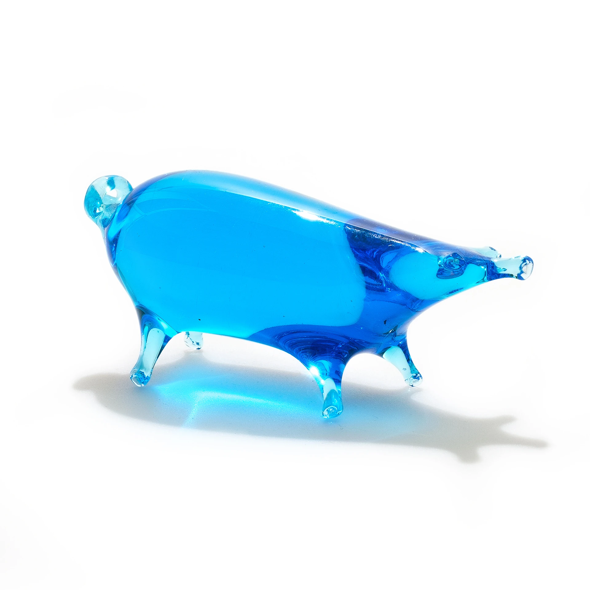 1970’ler El Yapımı Cam Hayvan Figürü