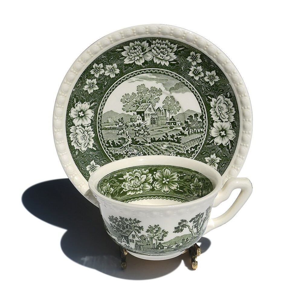 Almanya’dan Villeroy & Boch Rusticana Green Büyük Fincanlar