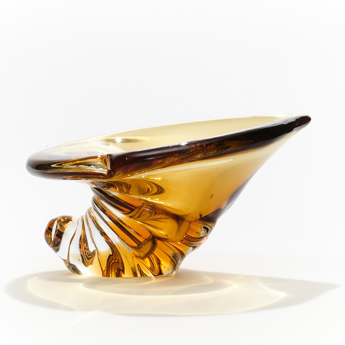 1960’lar Czech Art Glass Skrdlovice Jan Beránek Tasarım Küllük