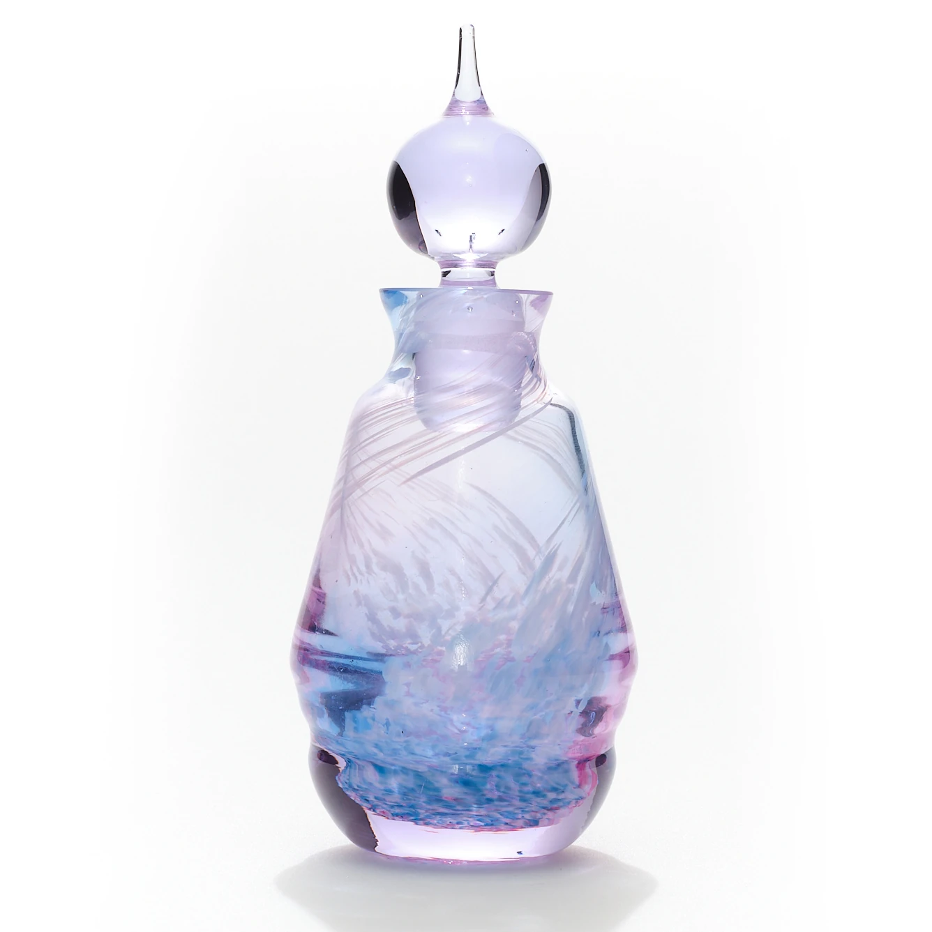 1950’ler İskoçya’dan Vintage Caithness Art Glass Parfüm Şişesi