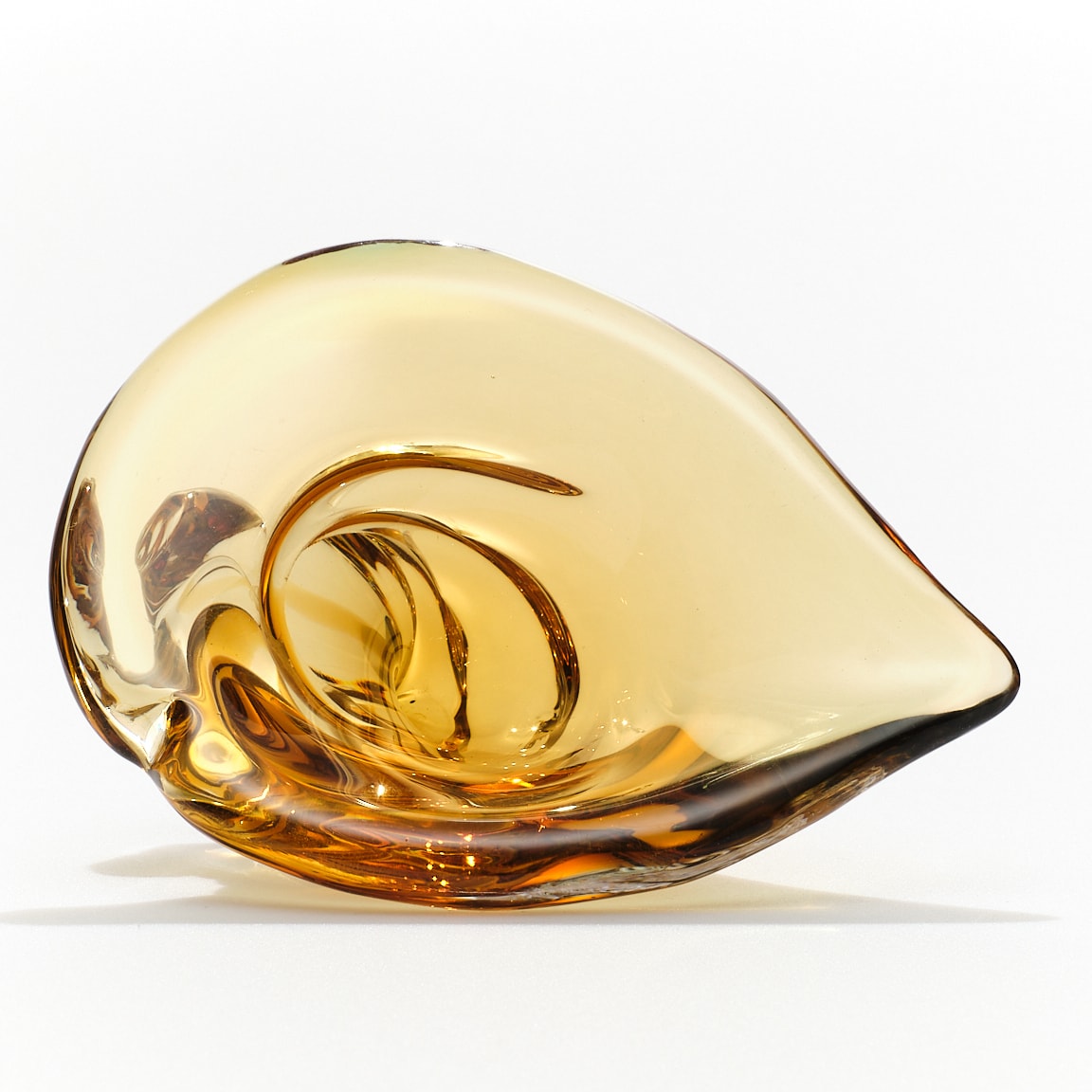 1960’lar Czech Art Glass Skrdlovice Jan Beránek Tasarım Küllük