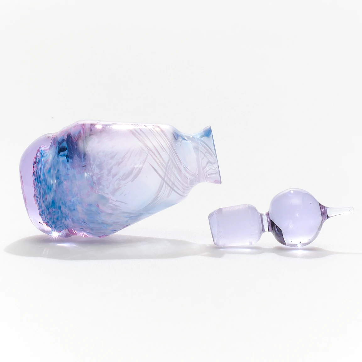 1950’ler İskoçya’dan Vintage Caithness Art Glass Parfüm Şişesi