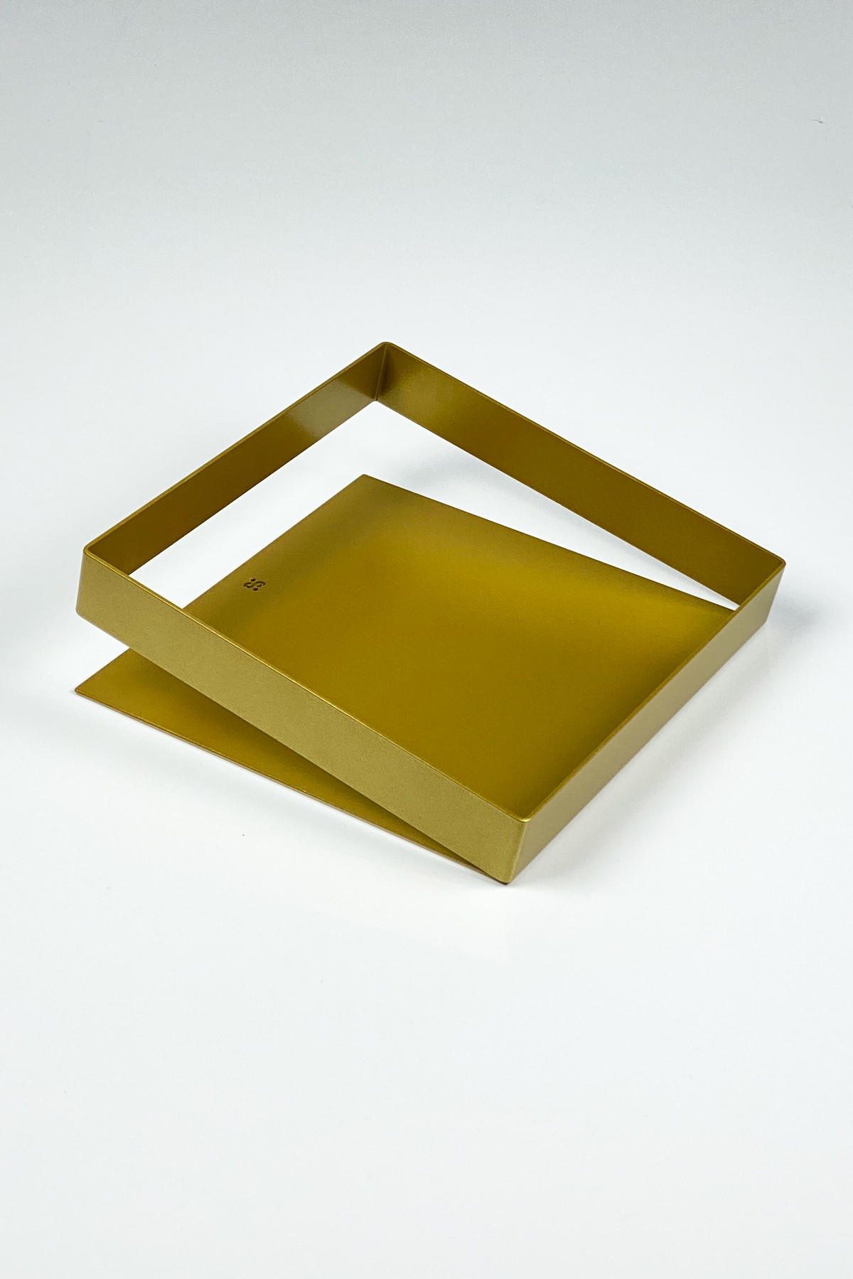 Soutis Metal Meyvelik - Square - Gold