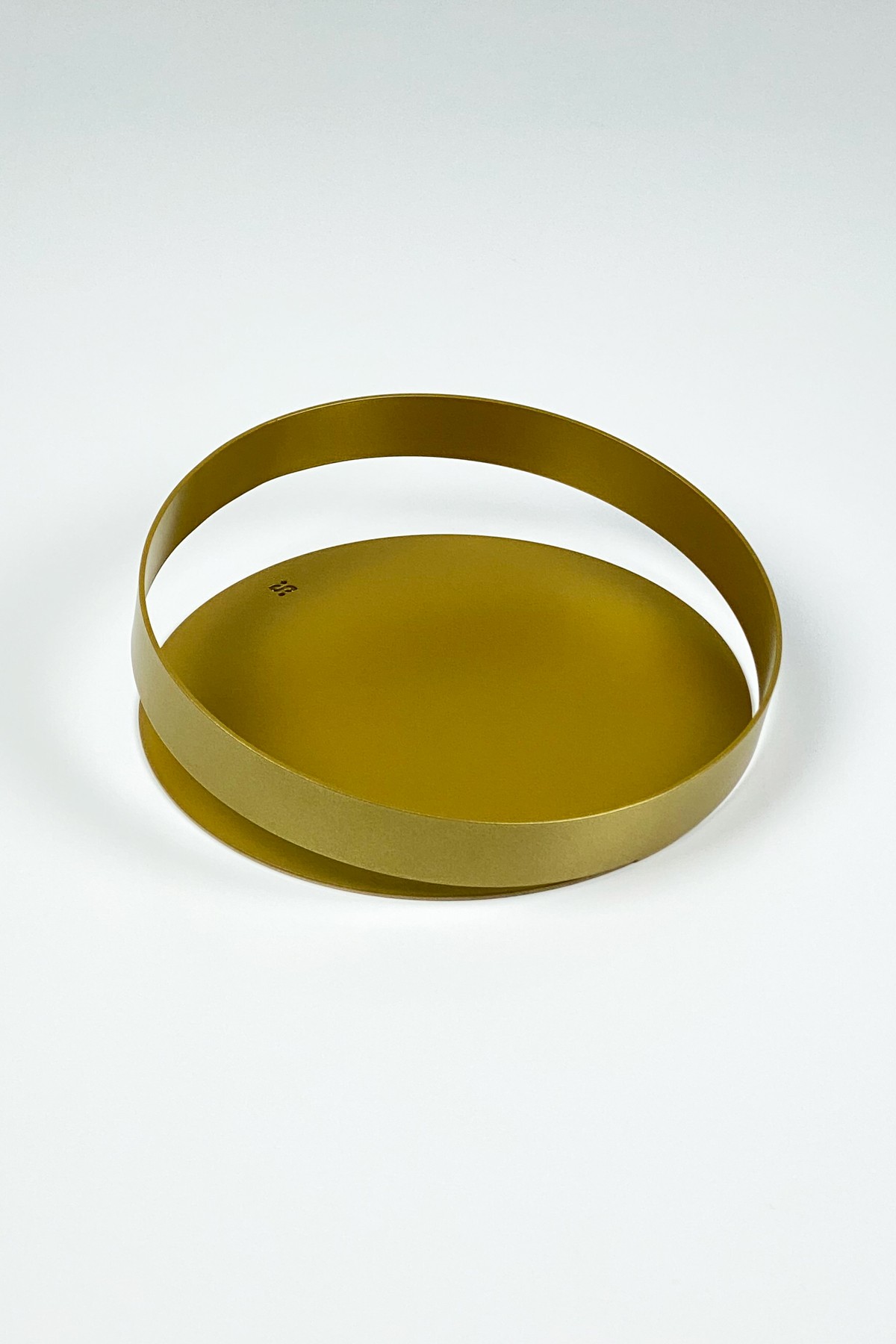 Soutis Metal Meyvelik - Circle - Gold