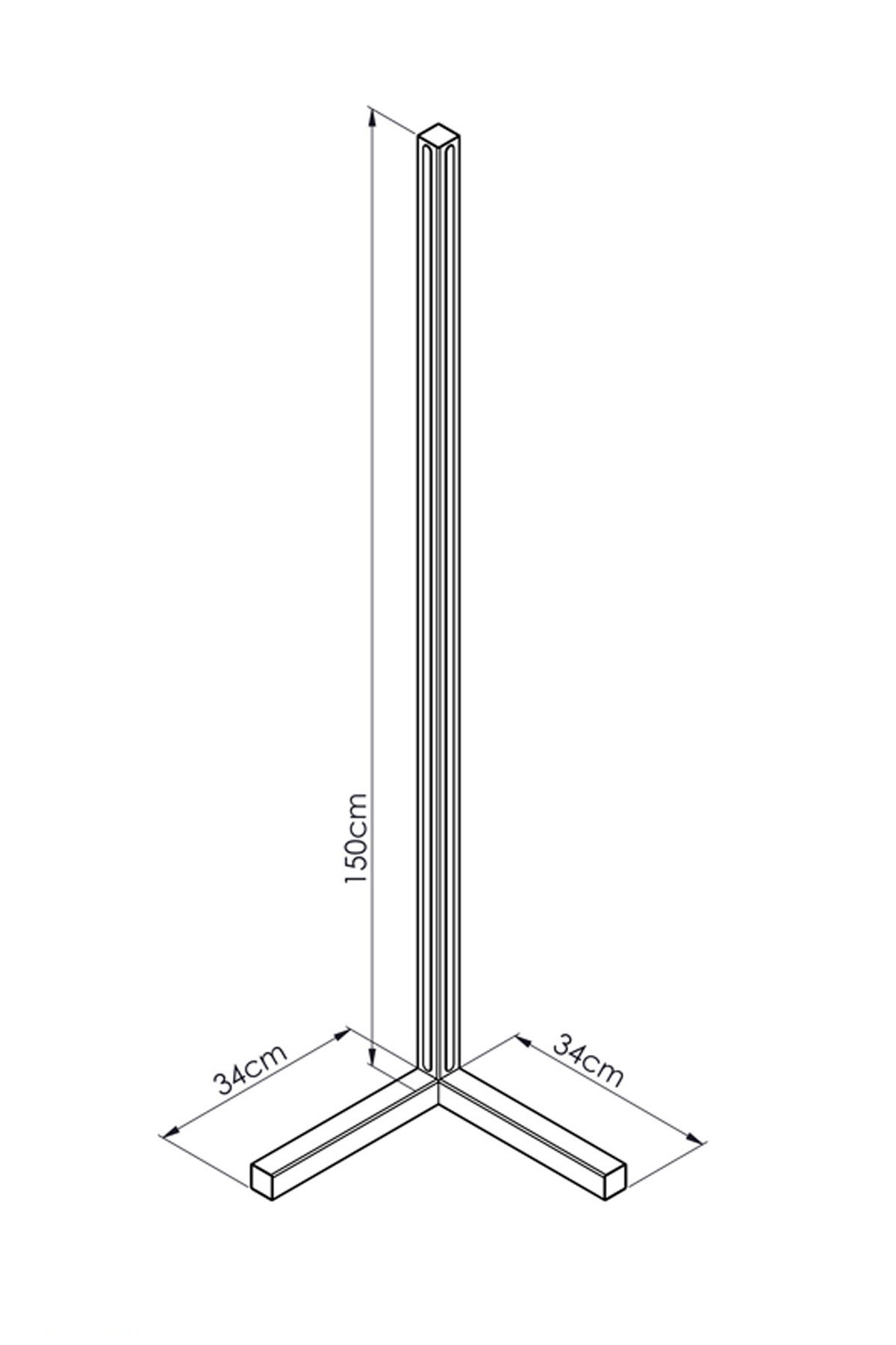 Soutis STONE Lambader Köşe Aydınlatma - Metal