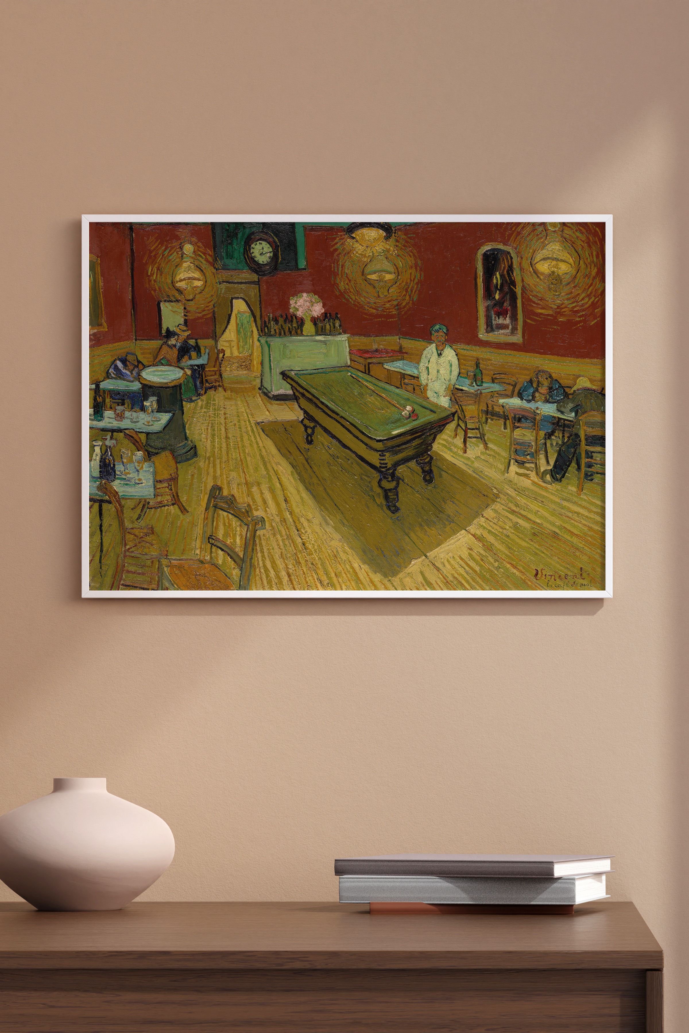 Vincent van Gogh - Gece Kahvesi Poster