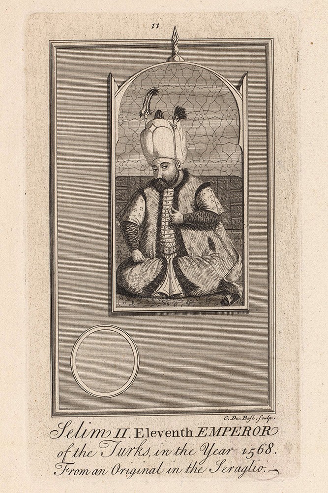 Sultan II. Selim Gravür Poster