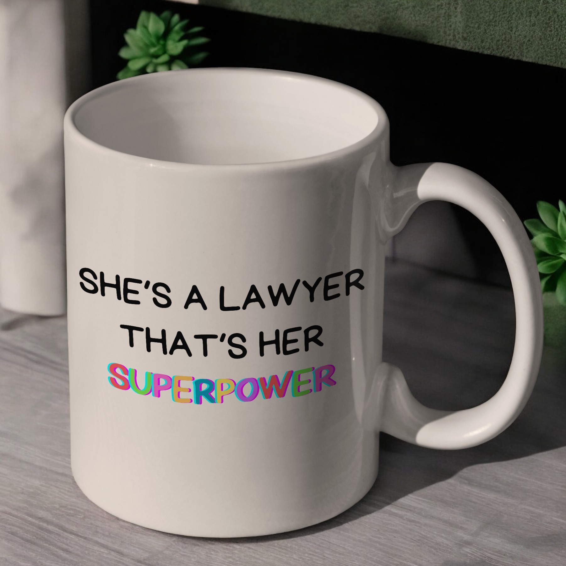 ''She's a Lawyer'' Kupa Bardak