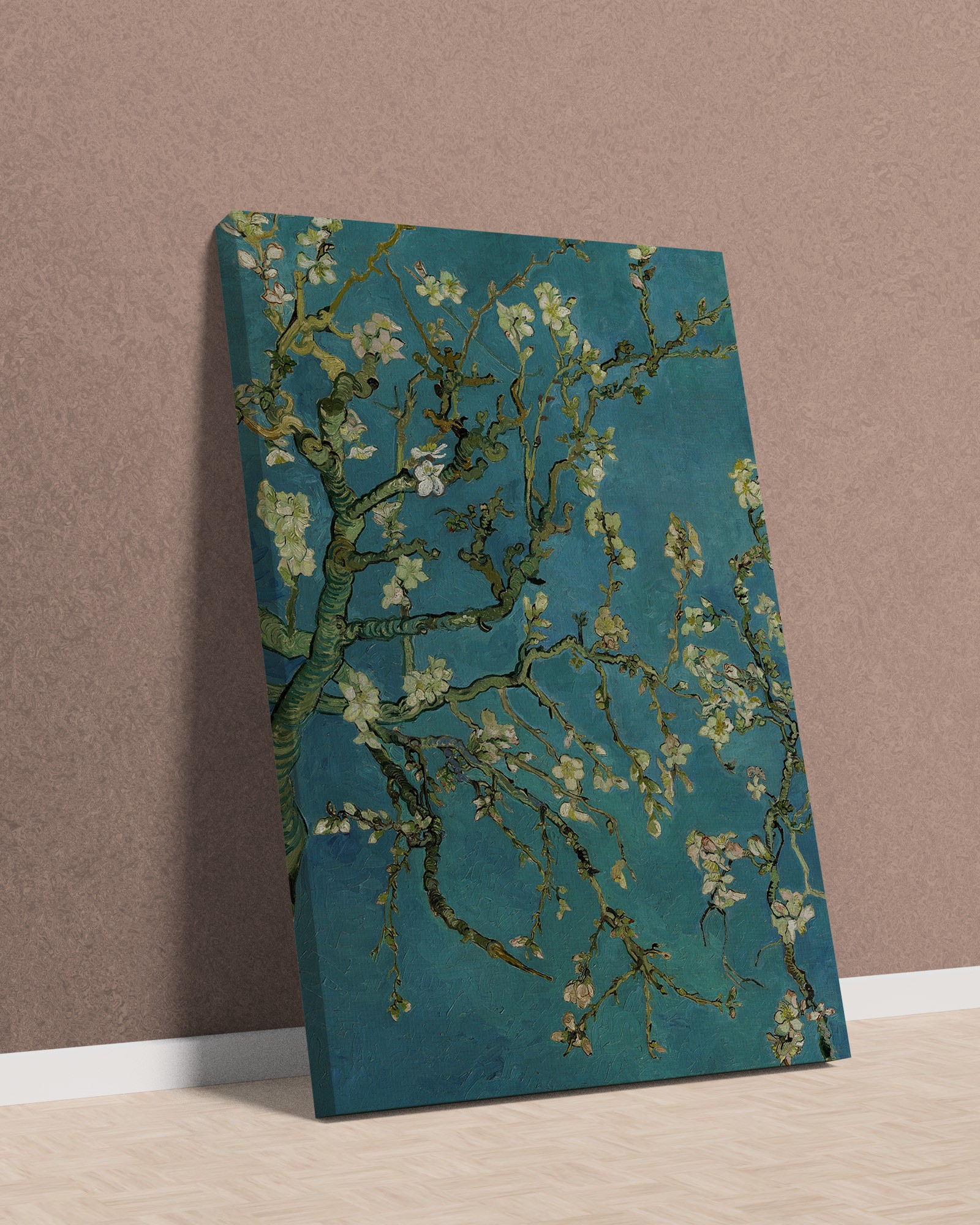 Vincent van Gogh - Çiçek Açan Badem Ağacı (Almond Blossom)  Kanvas Tablo